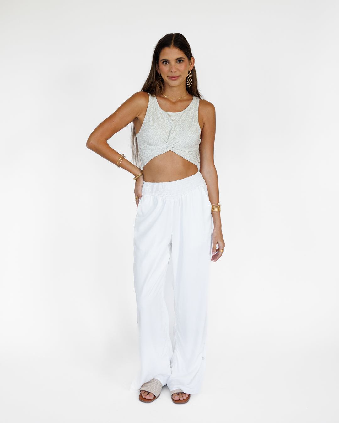 Mermaid Scales / Kealia Crop Top / Beach KEANI APPAREL