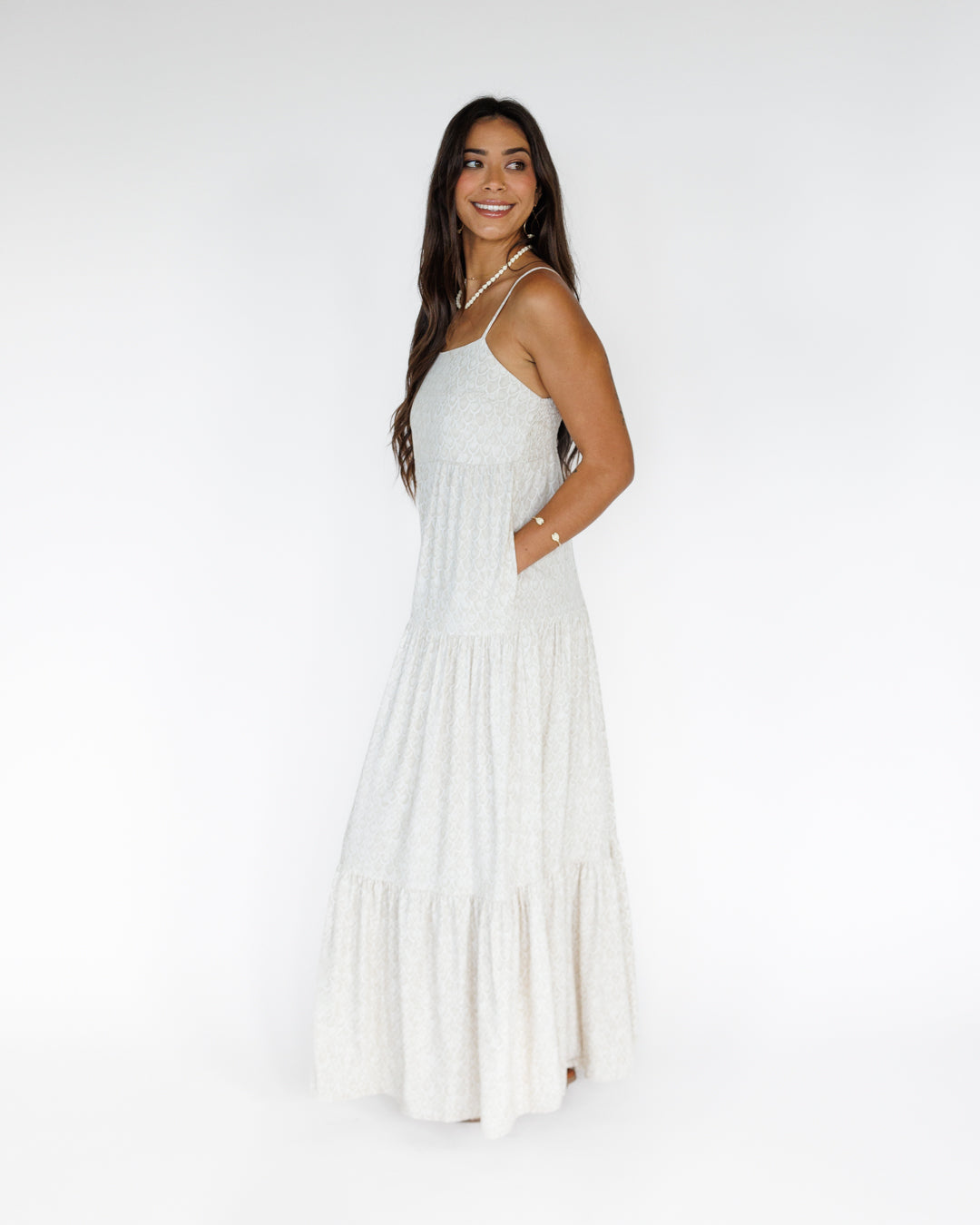 Mermaid Scales / Haleiwa Maxi Dress / Beach KEANI APPAREL