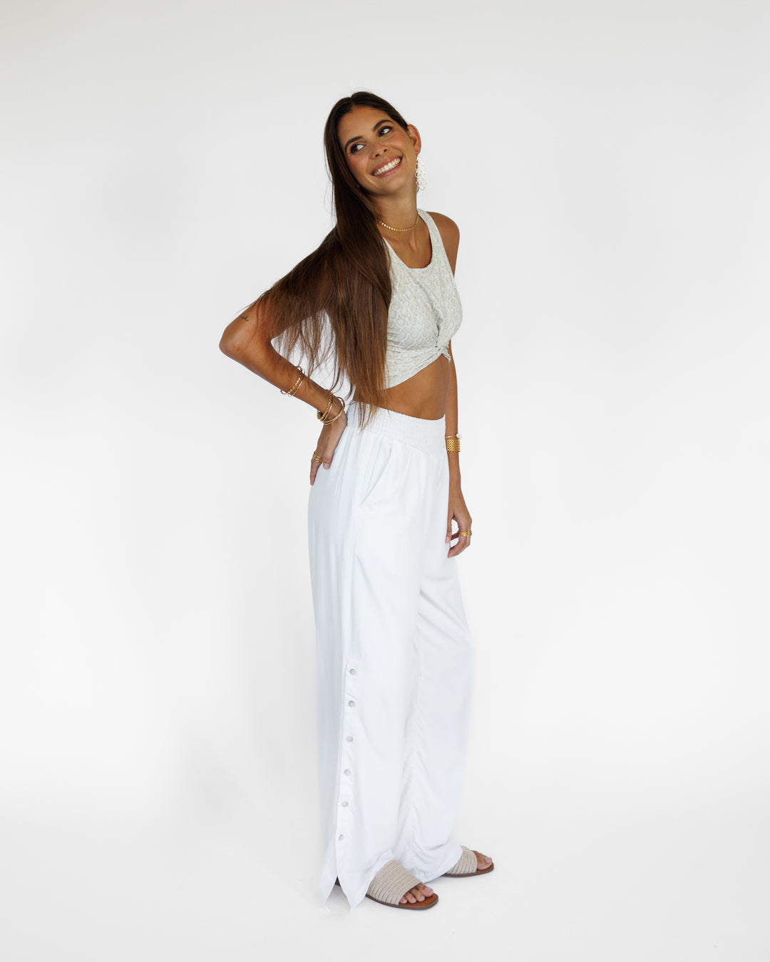 Mermaid Scales / Kealia Crop Top / Beach KEANI APPAREL