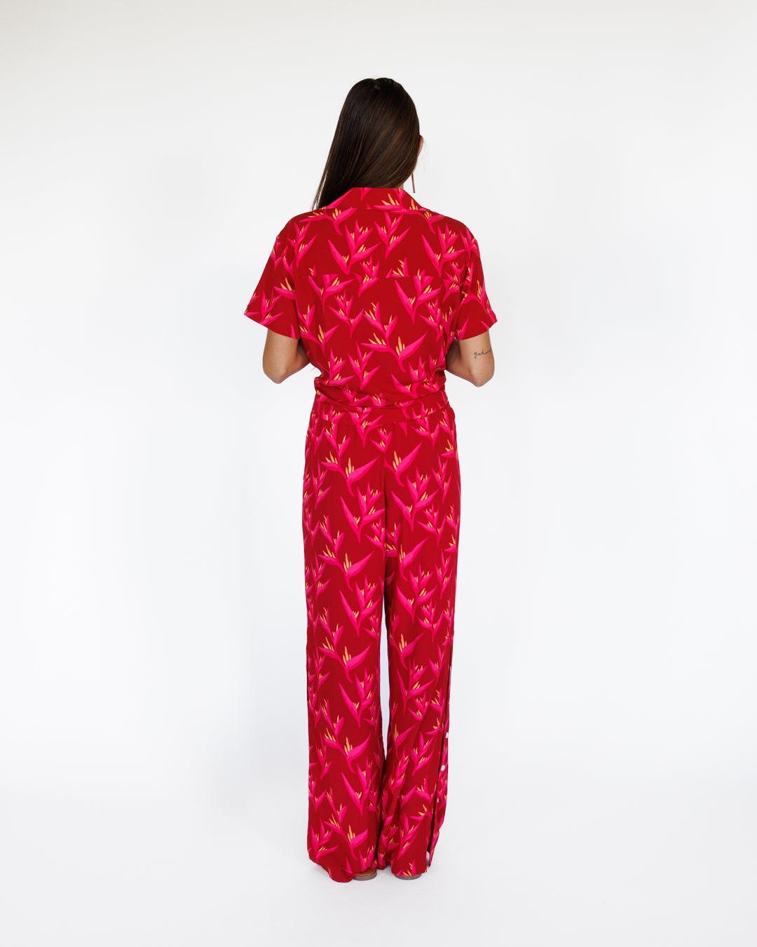 Heliconia / Hele Tie-Top / Hot Tropic KEANI APPAREL