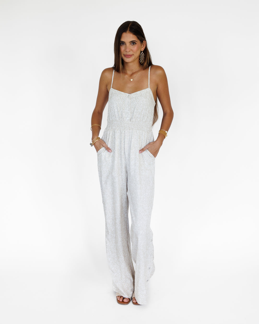 Mermaid Scales / Lahaina Jumpsuit / Beach KEANI APPAREL