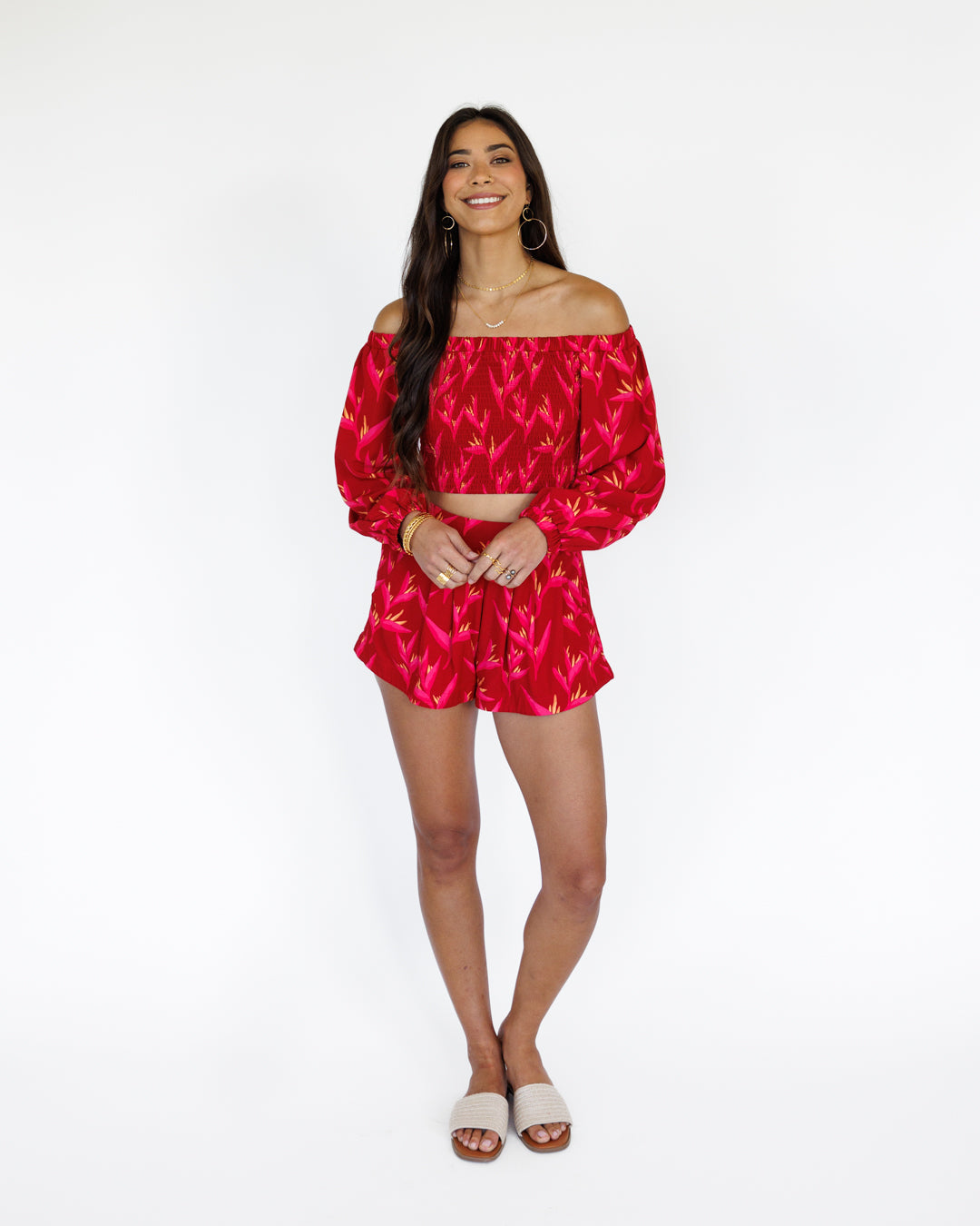 Heliconia / Waikiki Top / Hot Tropic KEANI APPAREL