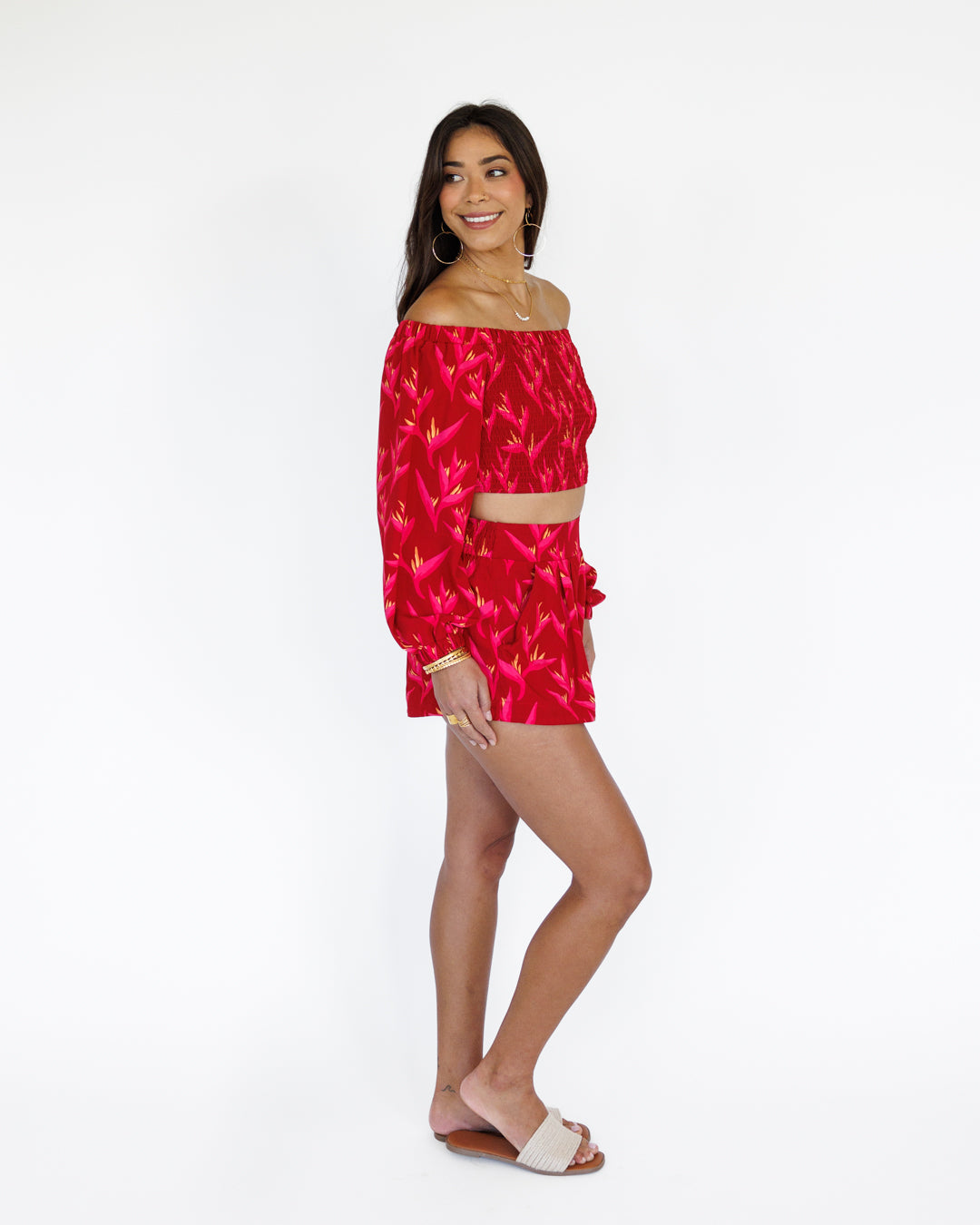 Heliconia / Waikiki Top / Hot Tropic KEANI APPAREL