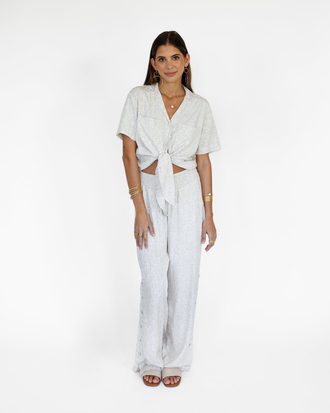 Mermaid Scales / Hele Tie-Top / Beach KEANI APPAREL