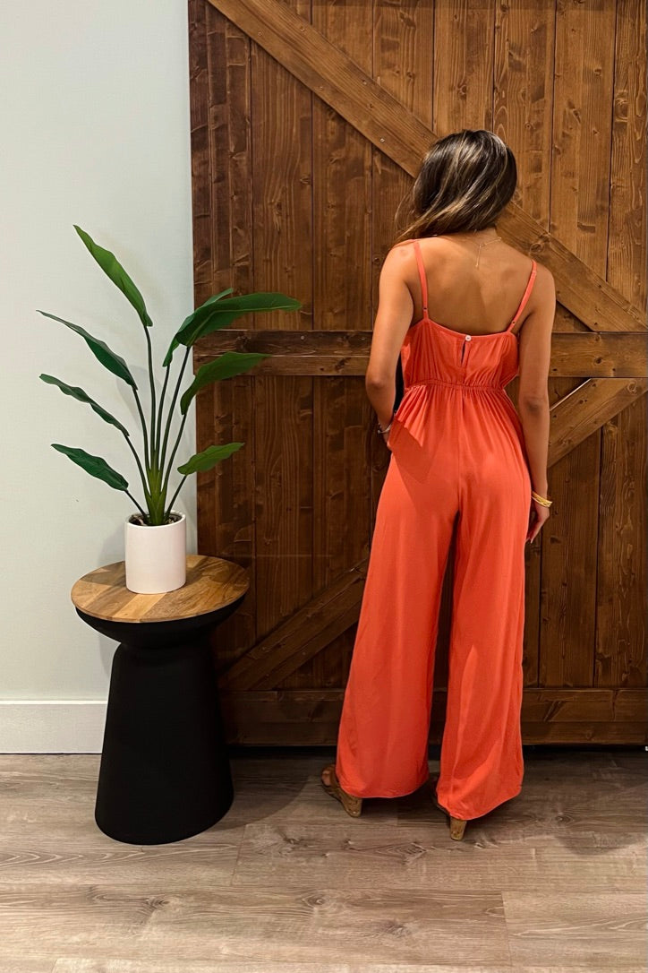 Manu Jumpsuit / Pink Coral Khush Clothing