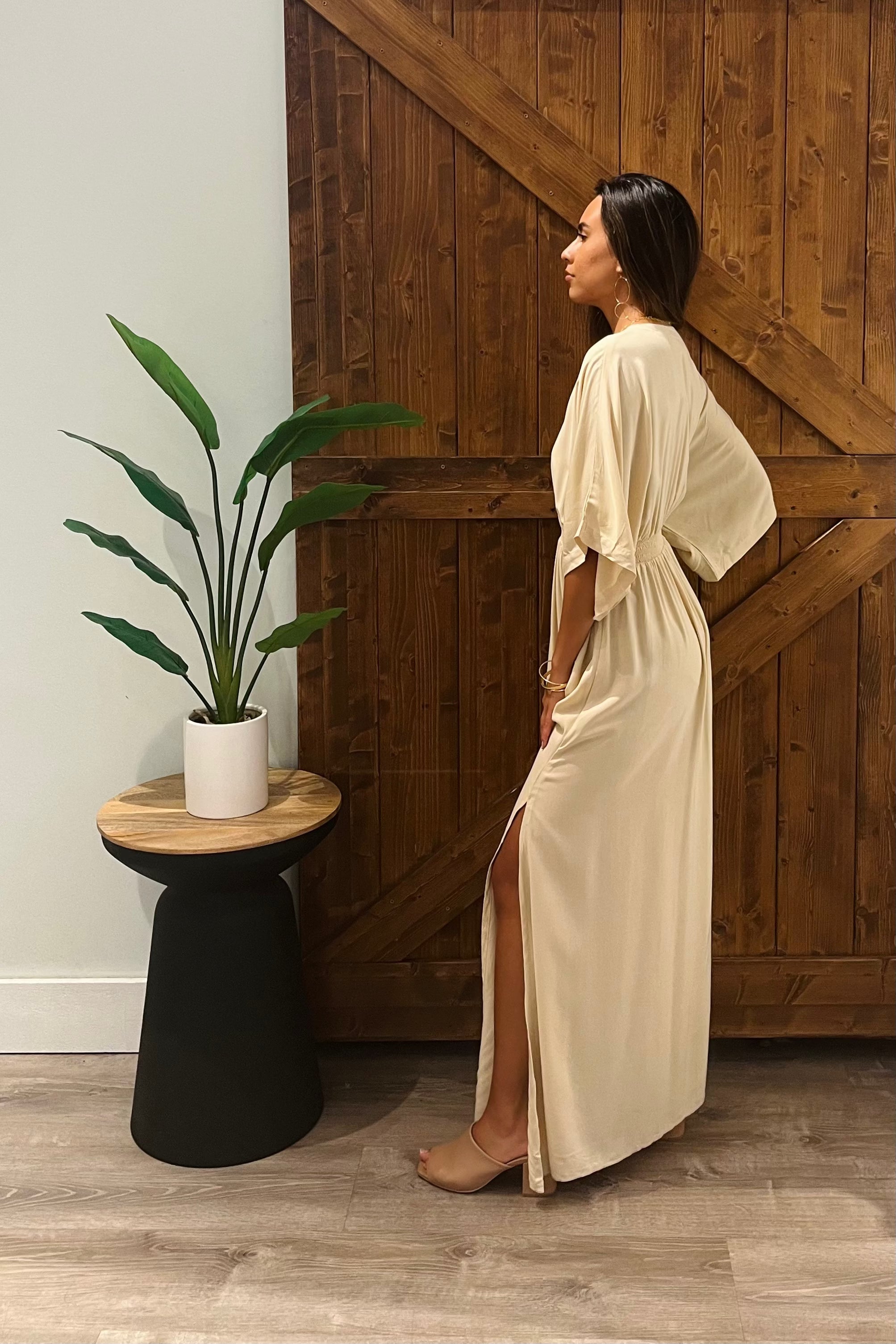 Poppy Dress / Creamy Khush Clothing