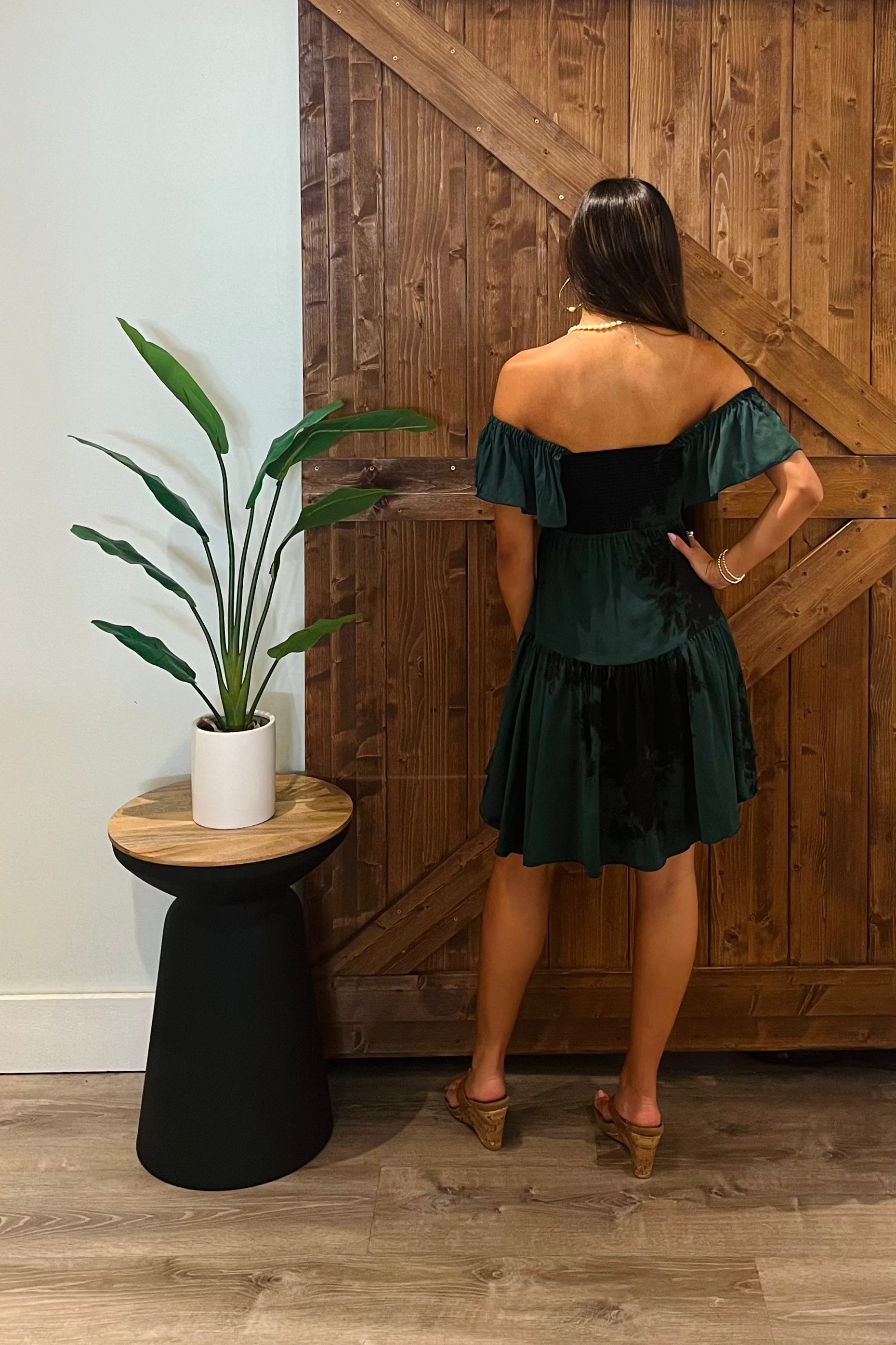 Quinn Dress / Kelp Khush Clothing