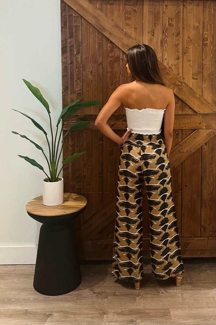 Yara Bandeau Top / Off White Khush Clothing