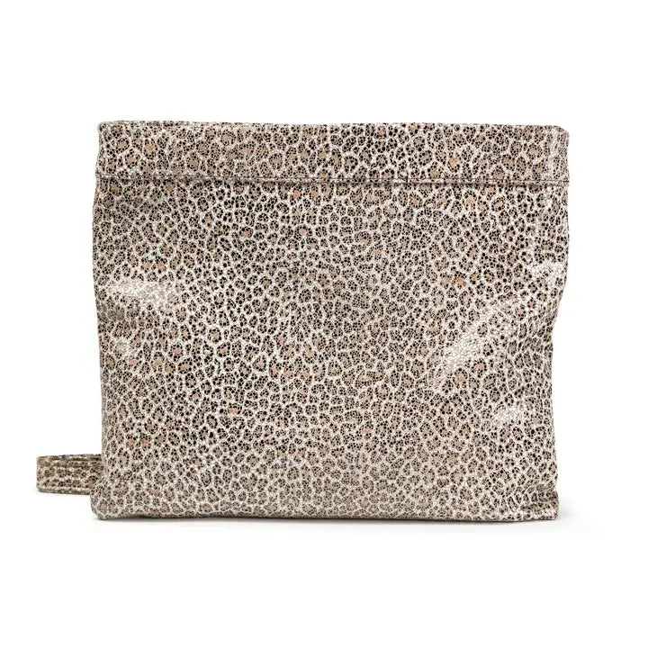Mollie Crossbody Clutch / Sand Leopard CoFi Leathers