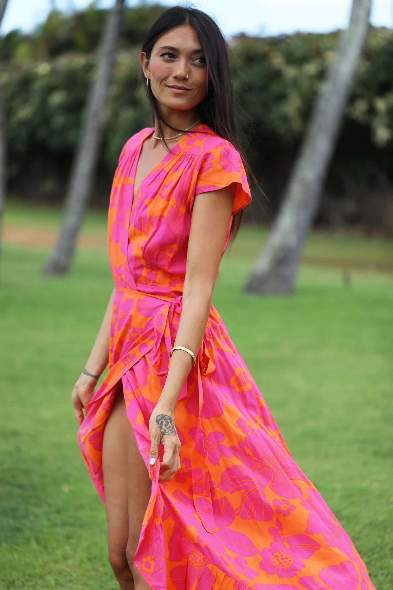 Aruba Wrap Dress XIX PALMS