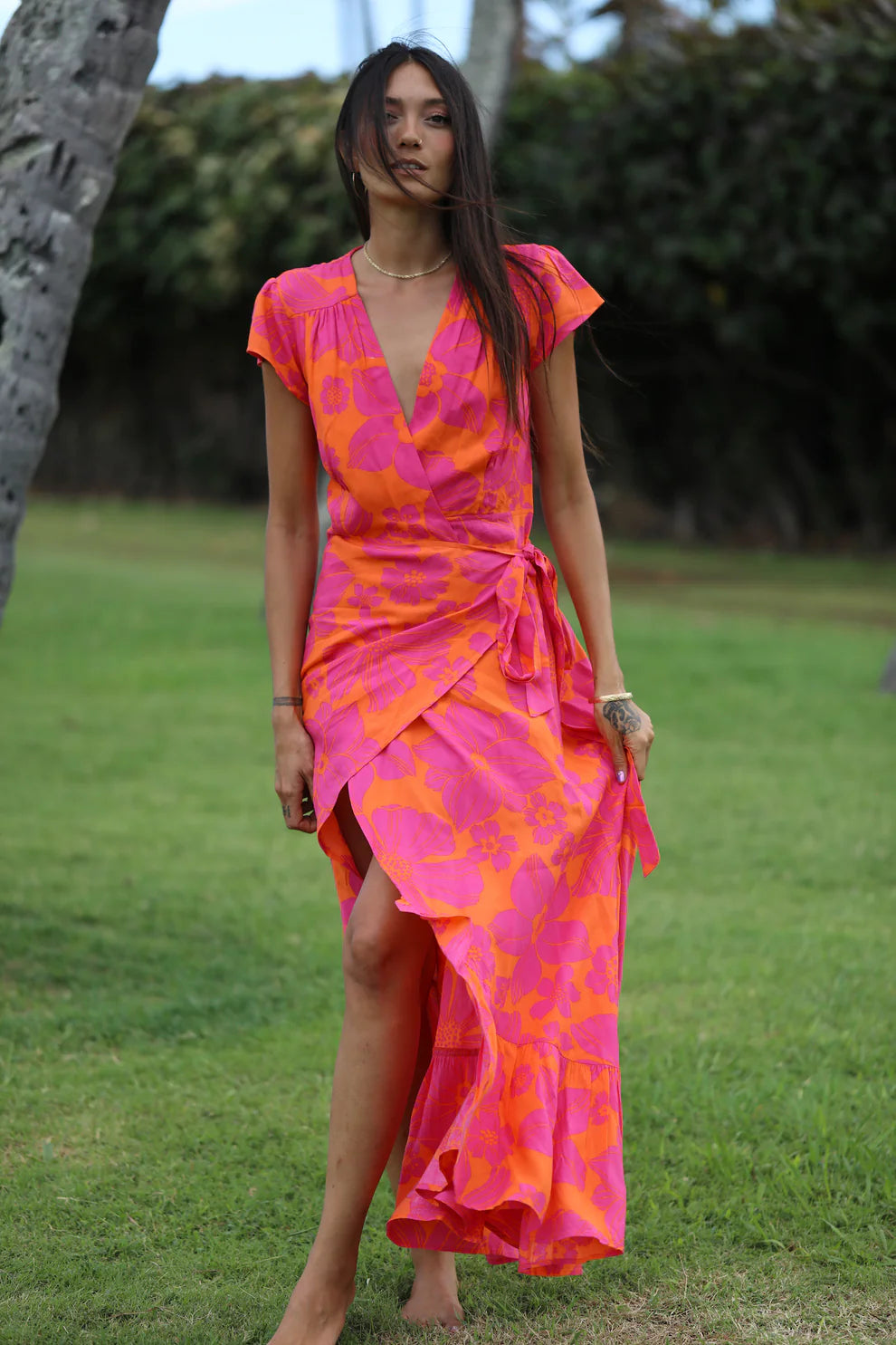 Aruba Wrap Dress XIX PALMS