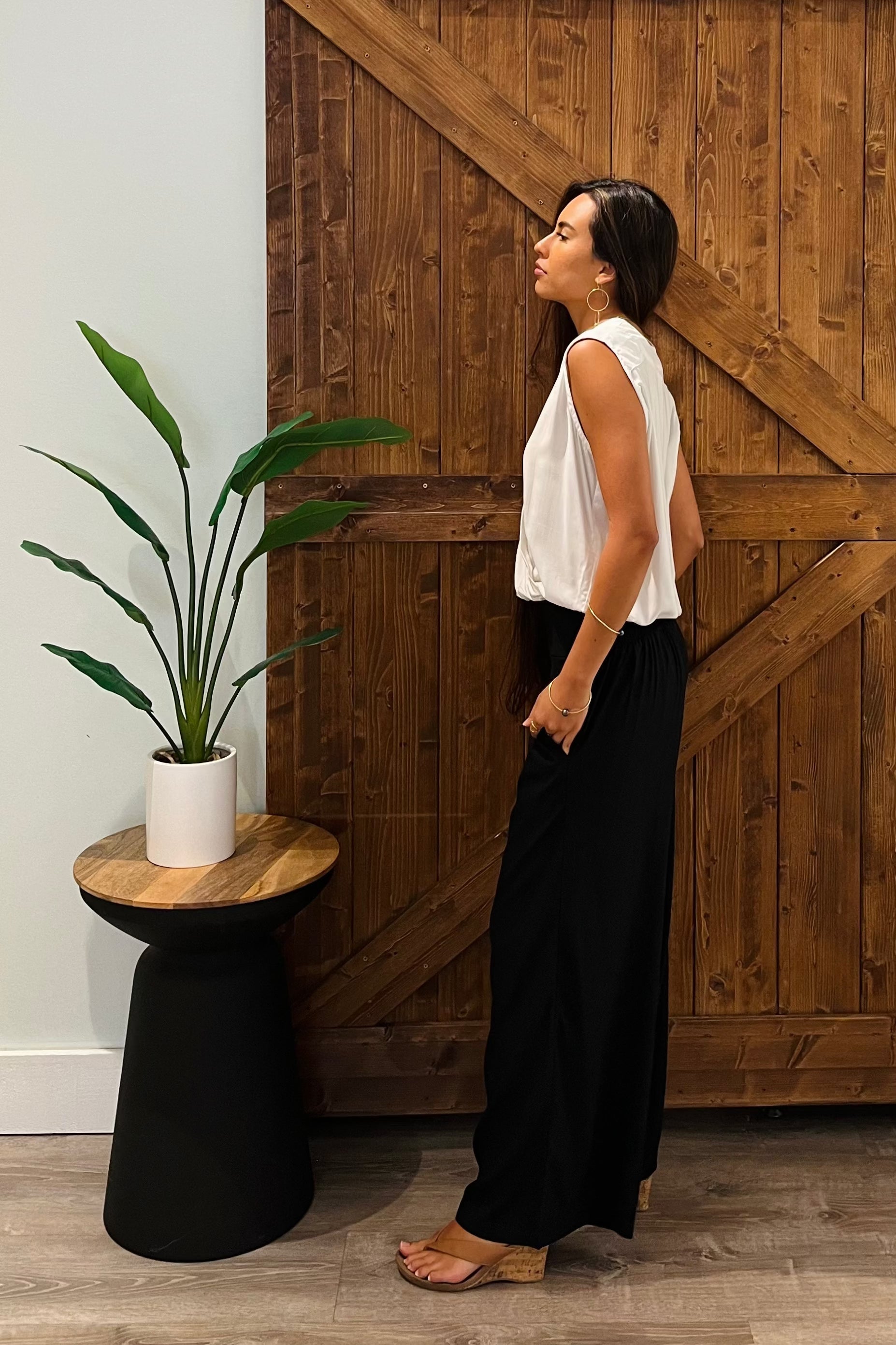 Asana Top / Off White Khush Clothing