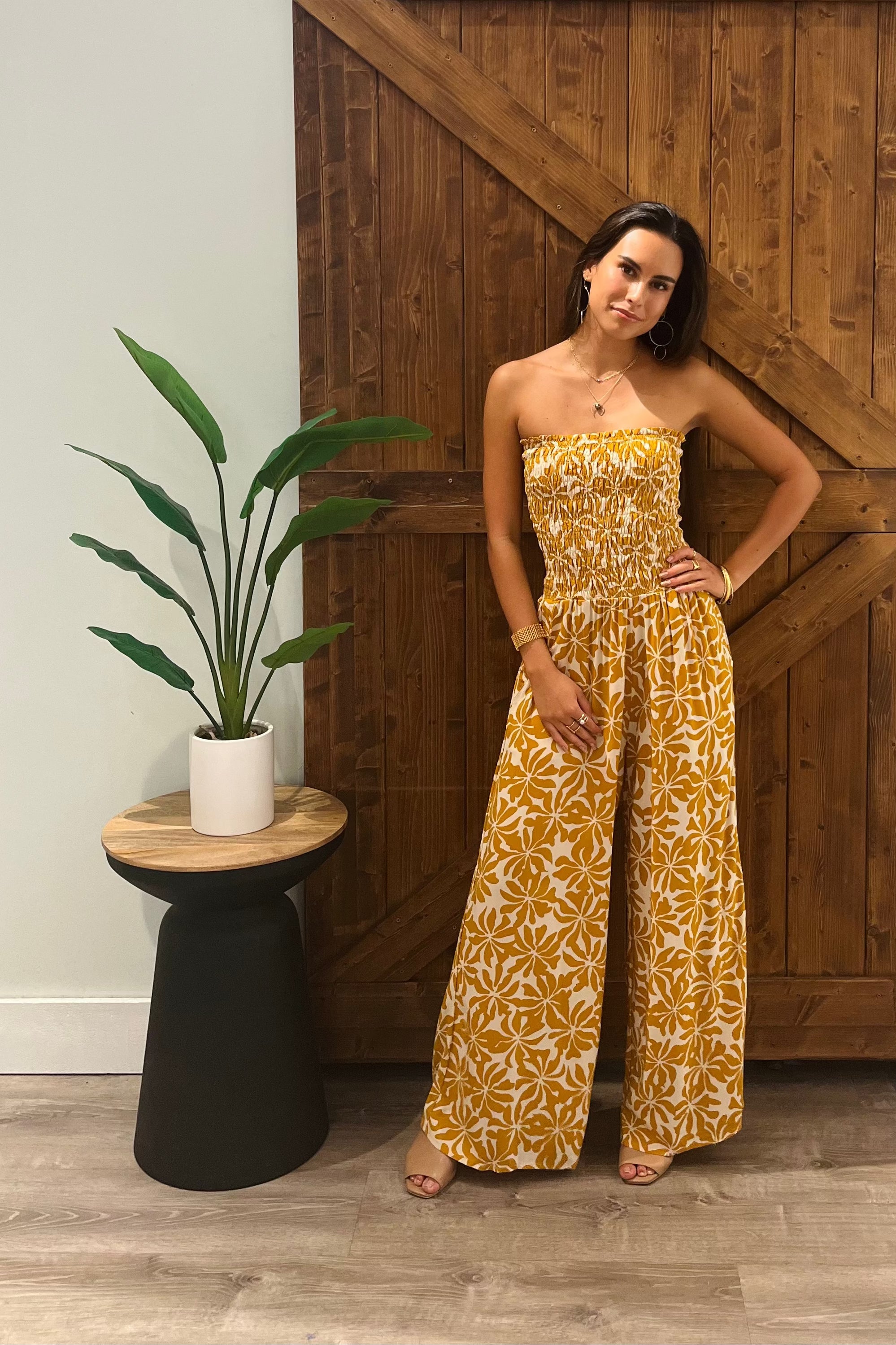 Lawai Jumpsuit / Aloha Sunset Khush Clothing