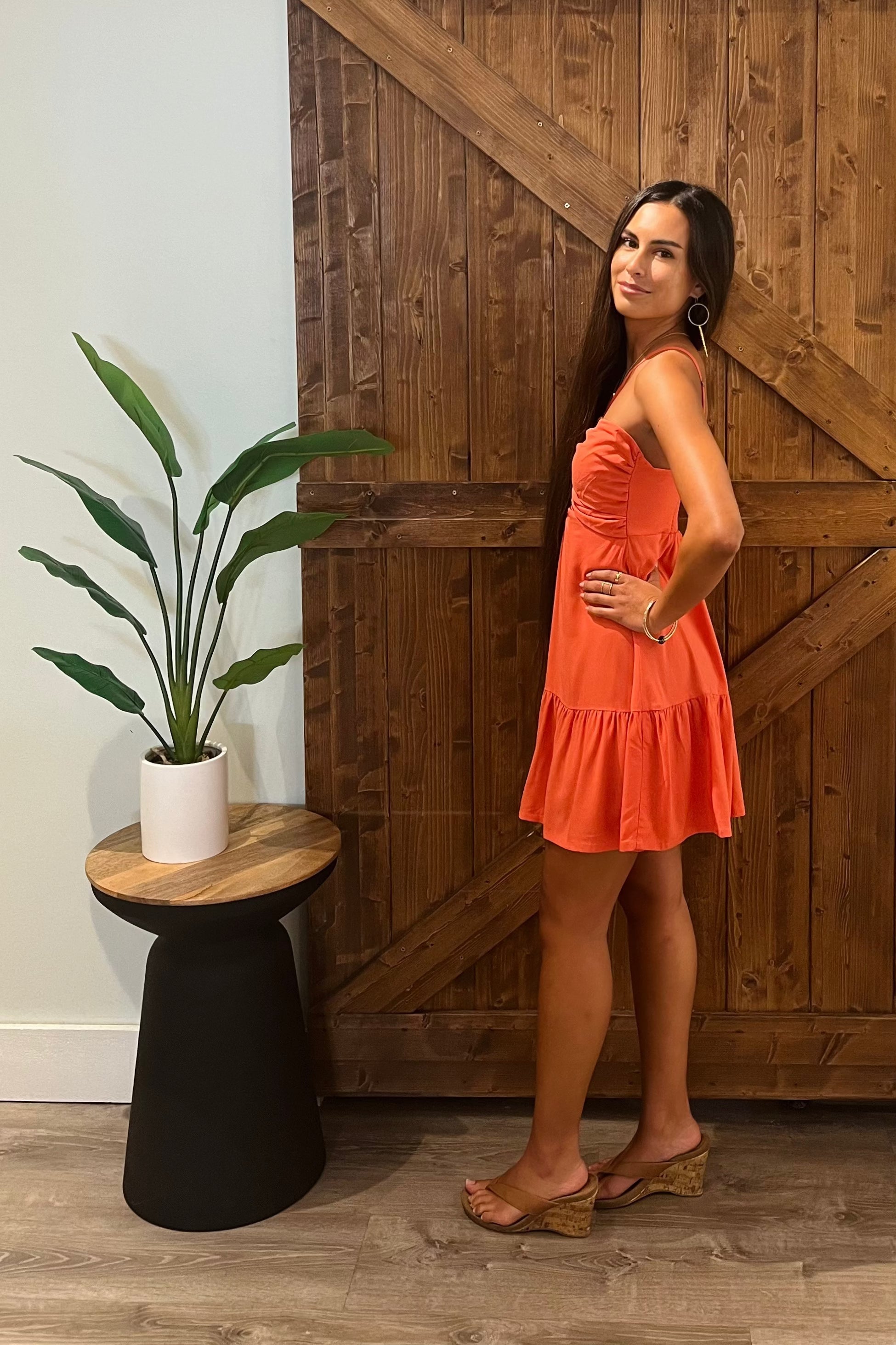 Sunshine Dress / Pink Coral Khush Clothing