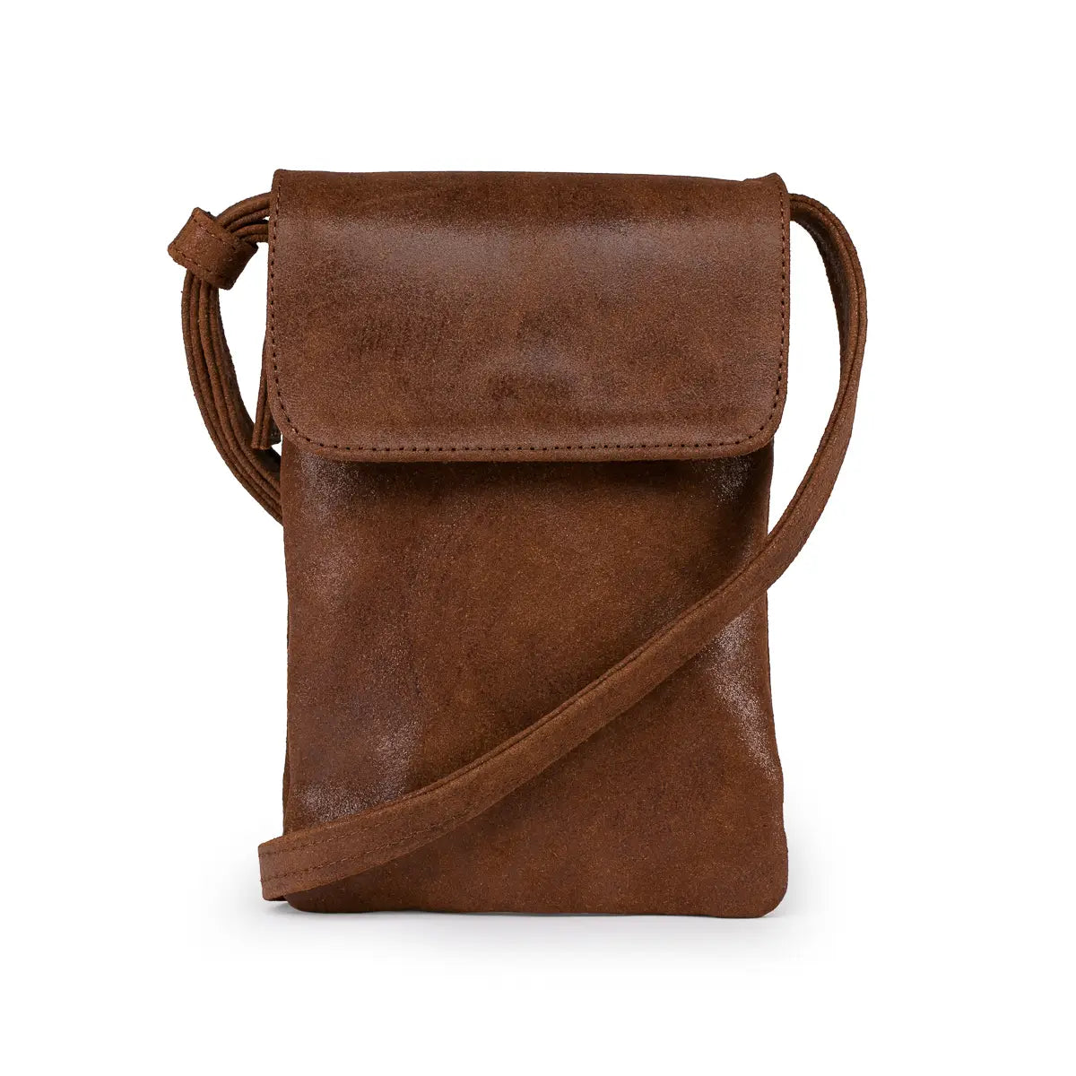 Penny Phone Bag / Dark Brown CoFi Leathers