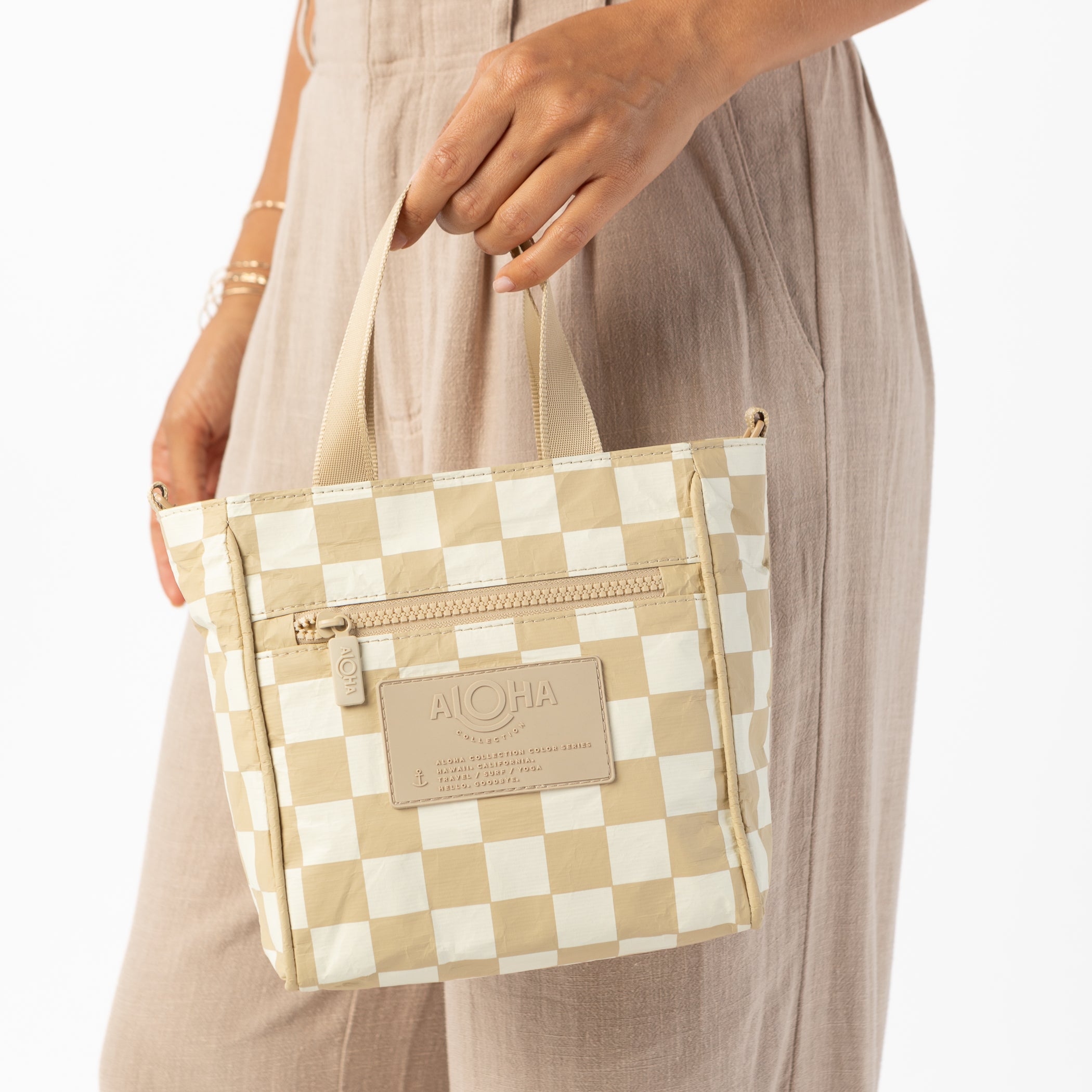 Checkmate Crossbody / Creme & Dune Aloha Collection