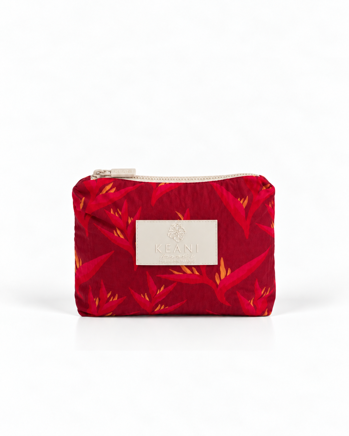 Heliconia / The Essentials Pouch / Hot Tropic KEANI HAWAI`I