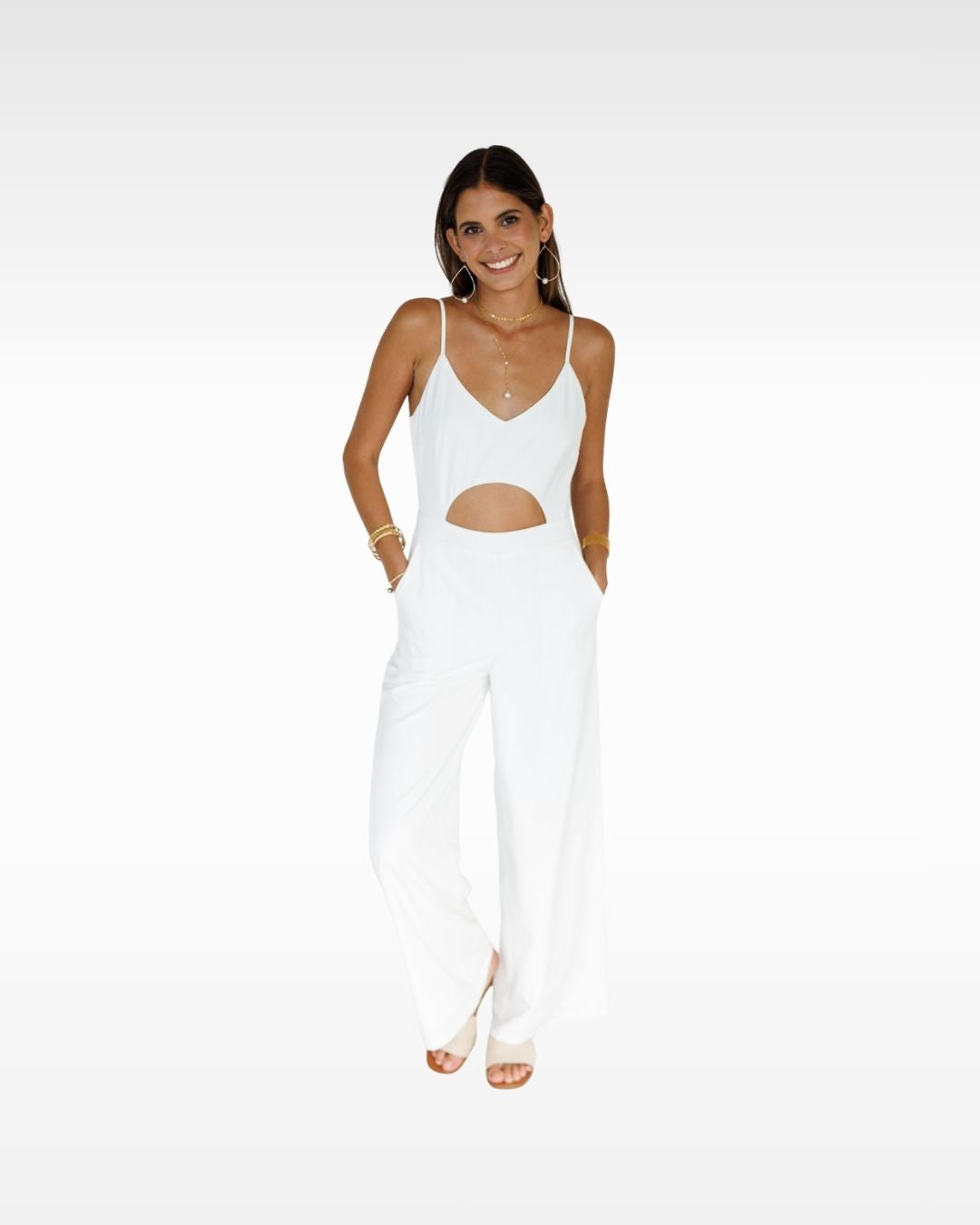 Keani Jumpsuit / Coconut Milk KEANI APPAREL