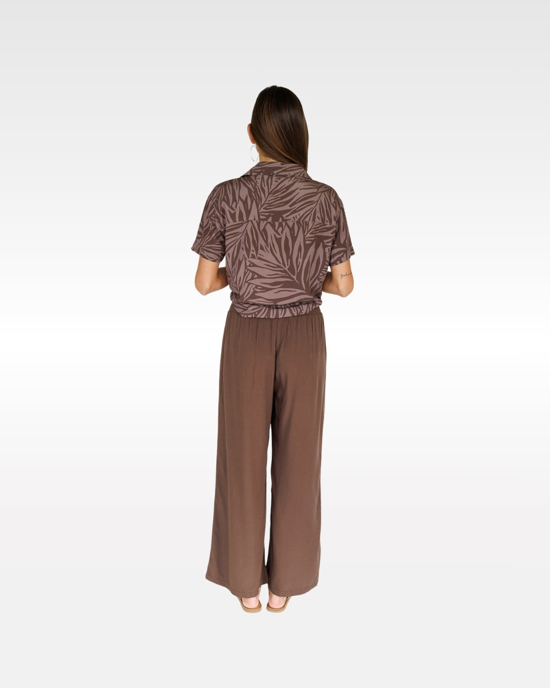 Makena Resort Pant / Coffee Bean KEANI APPAREL