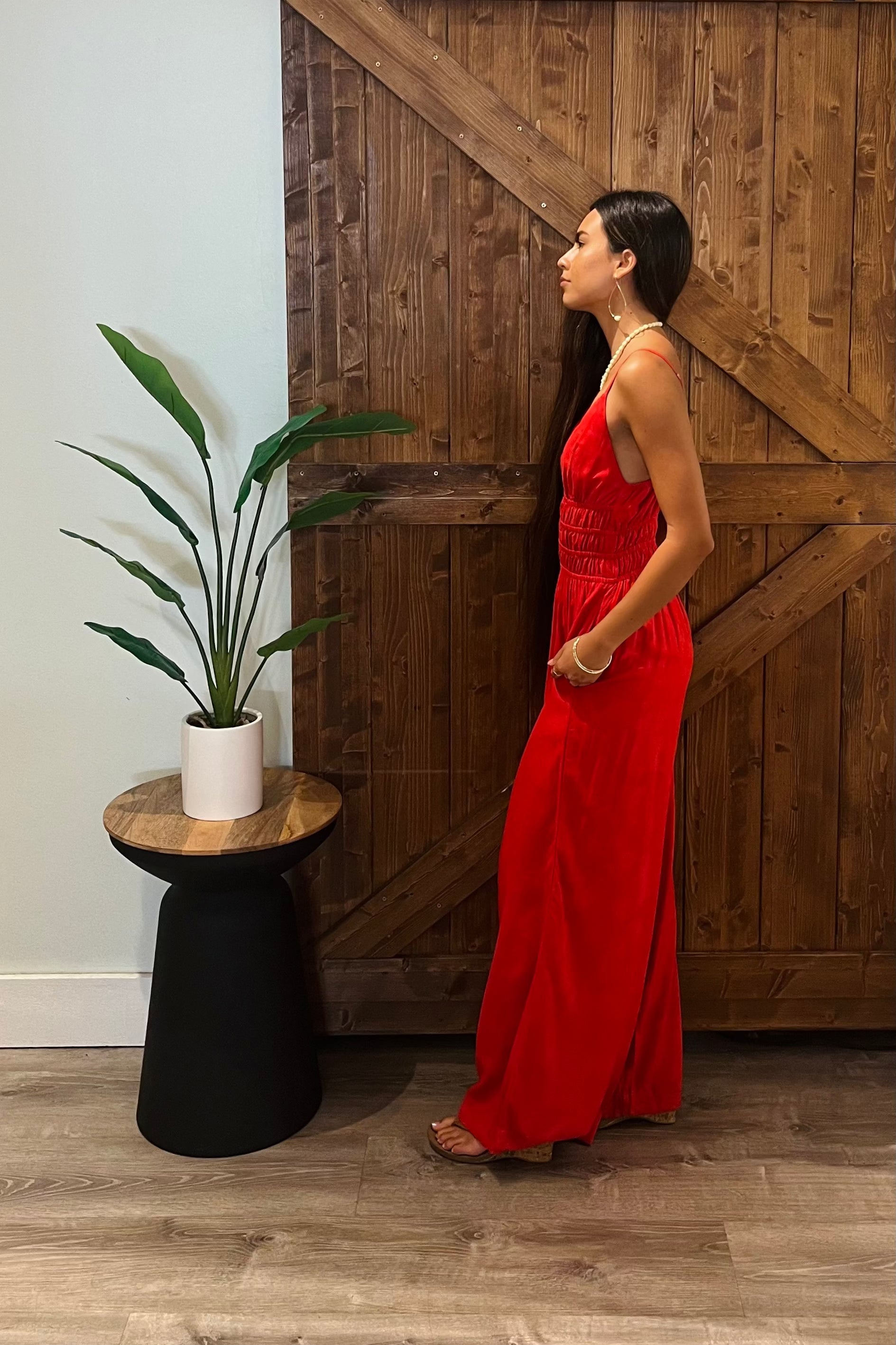 Opal Jumpsuit / Hibiscus Khush Clothing