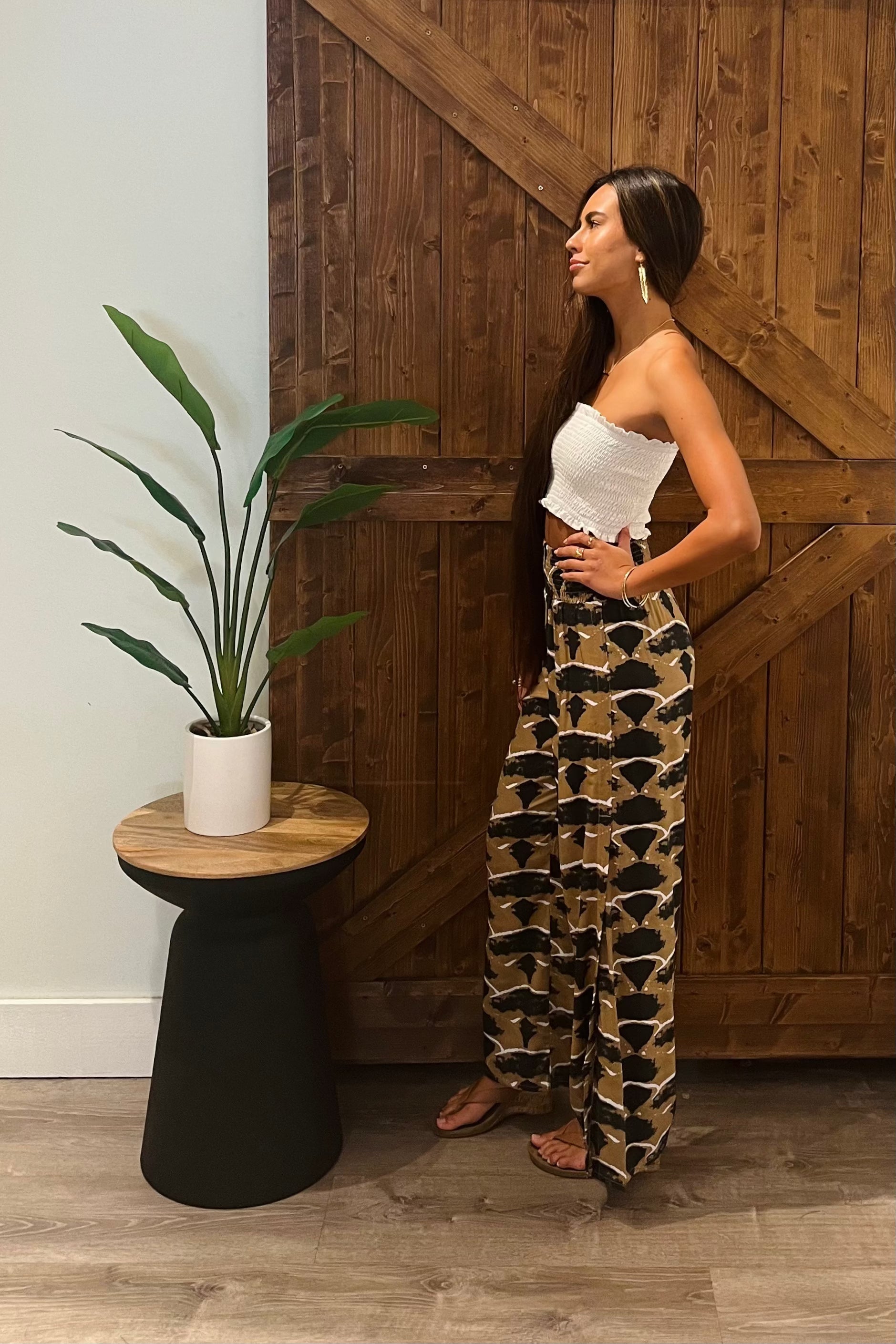 Yara Bandeau Top / Off White Khush Clothing