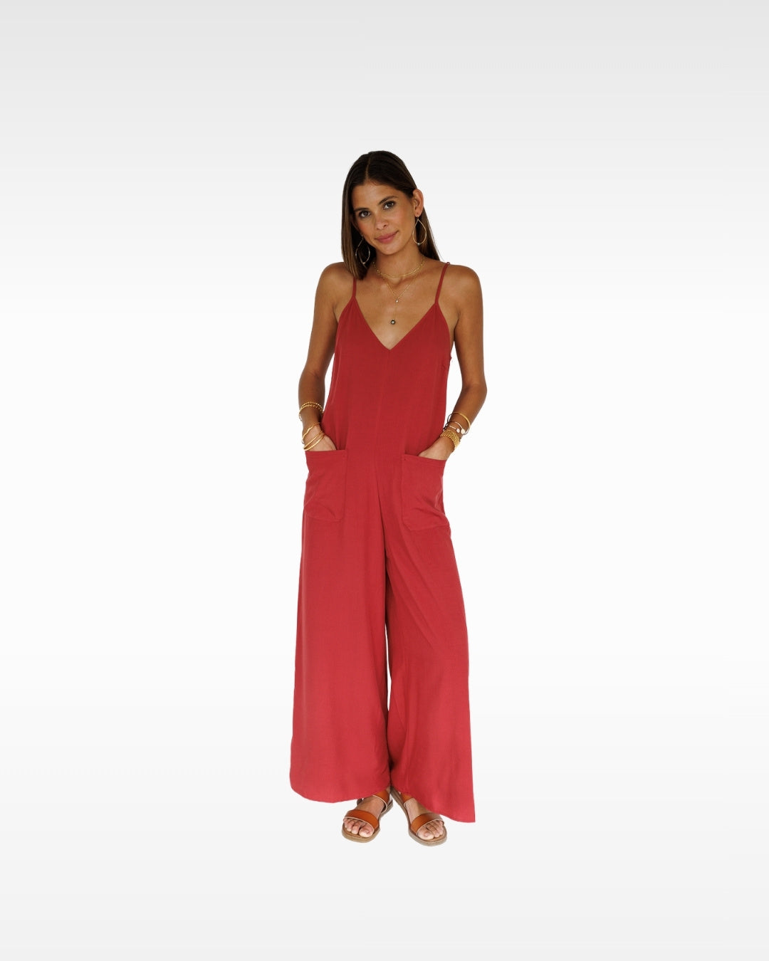 Haiku Jumpsuit / Dragon Fruit KEANI APPAREL