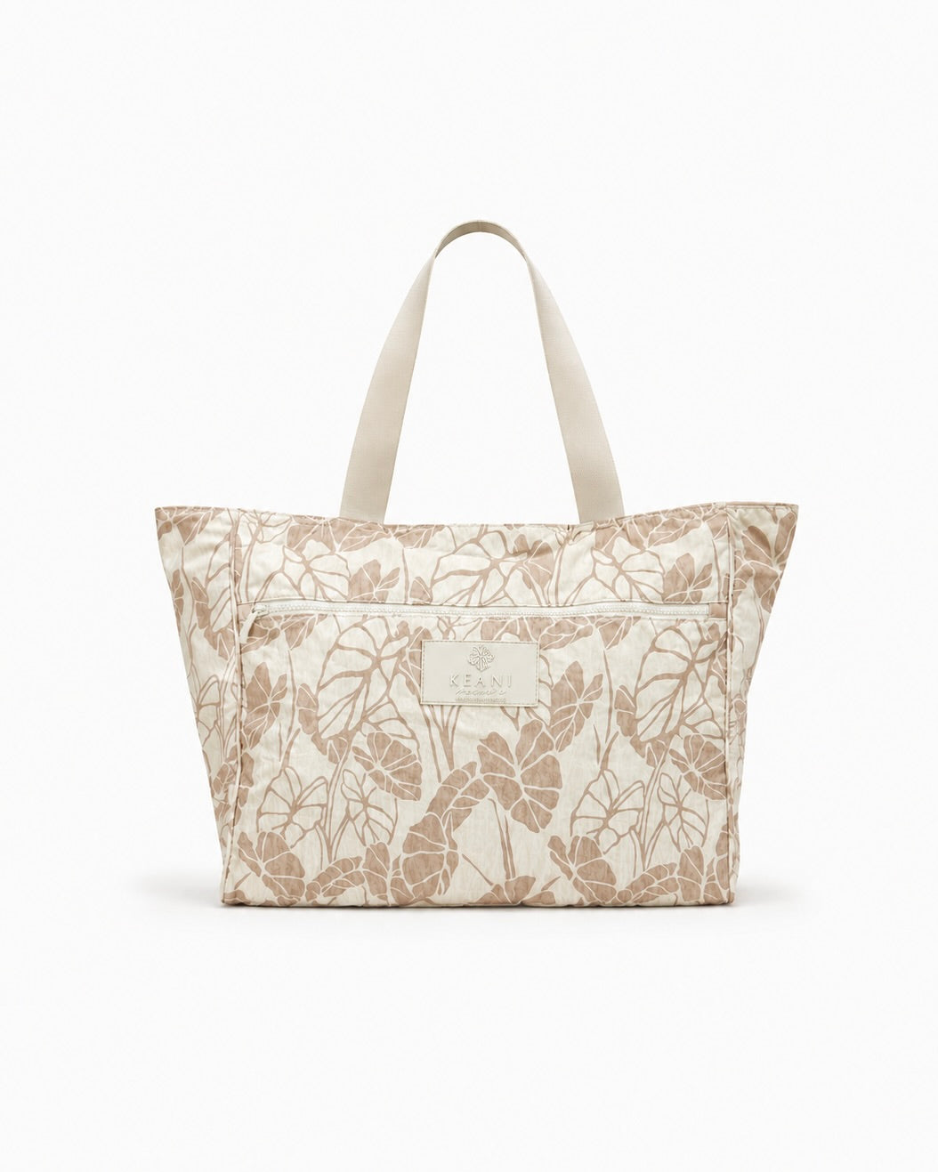 Kalo Patch / The Everyday Tote / Sandstone KEANI HAWAI`I