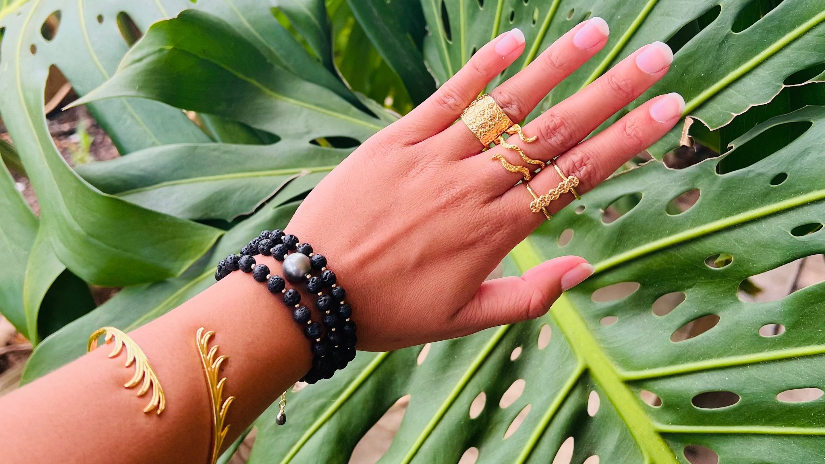 Kona Tahitian Wrap Bracelet / Necklace KEANI JEWELRY