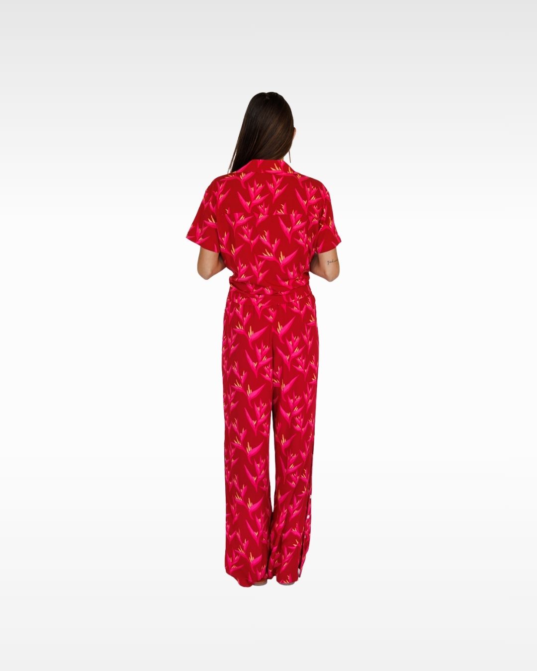 Heliconia / Hele Tie-Top / Hot Tropic KEANI APPAREL