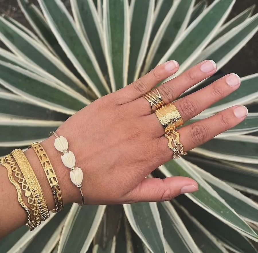 Salty Scales Bangle KEANI JEWELRY