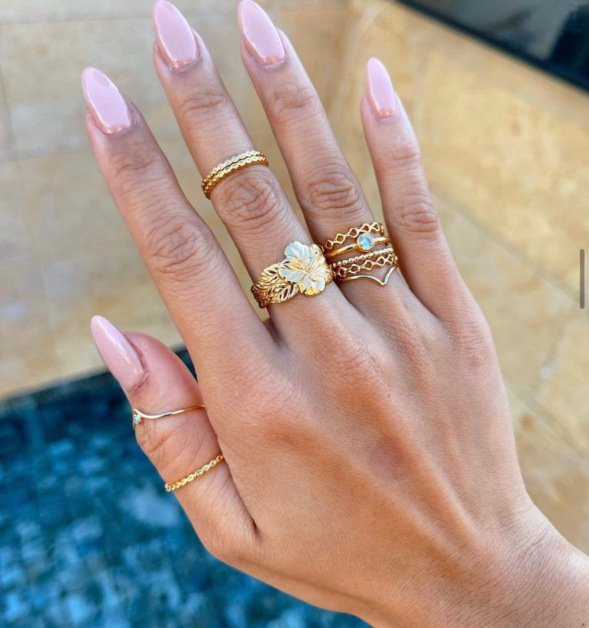 Enamerred Ring KEANI JEWELRY