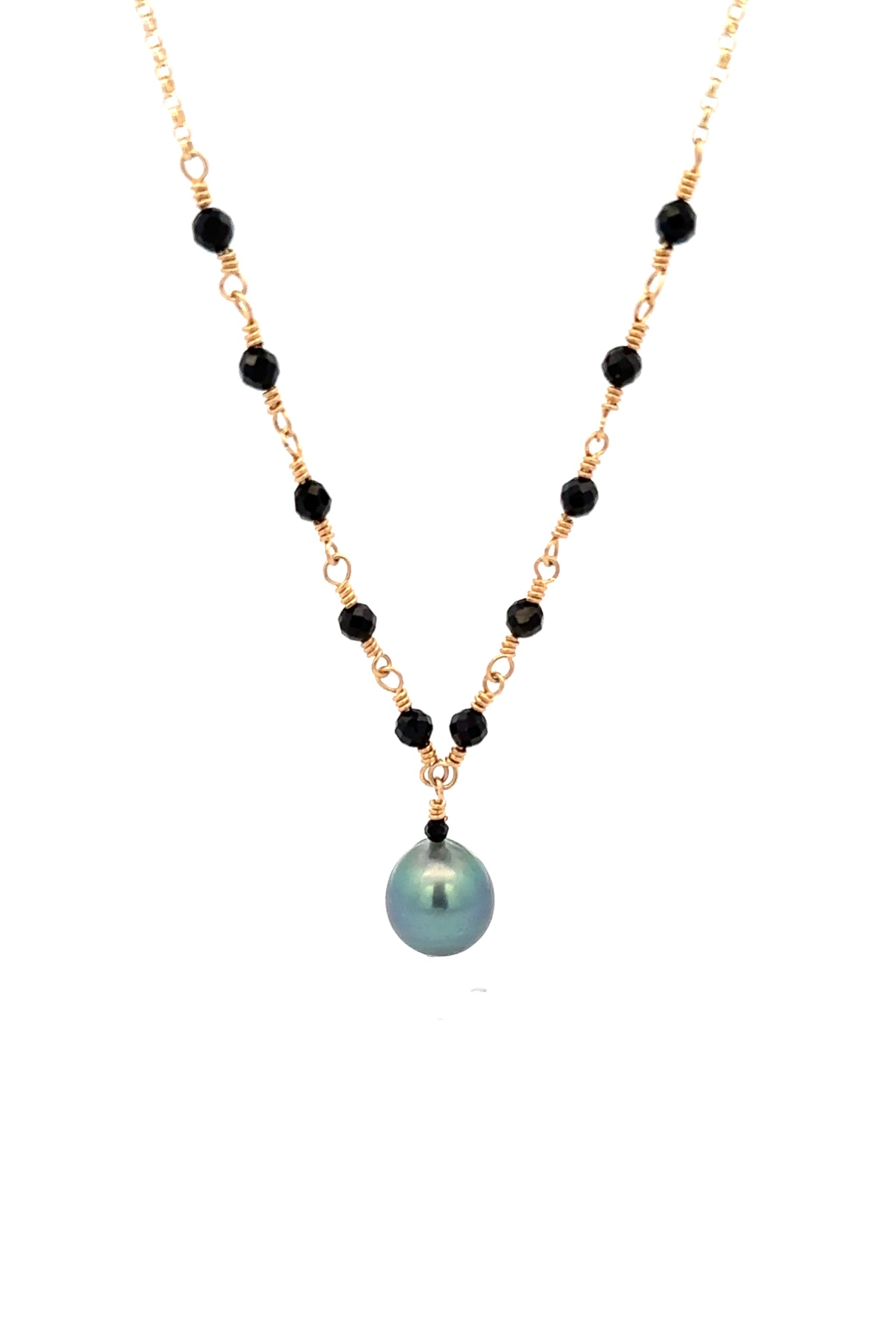 Blue Tahitian Midnight Jewel (Ready to Ship) KEANI JEWELRY