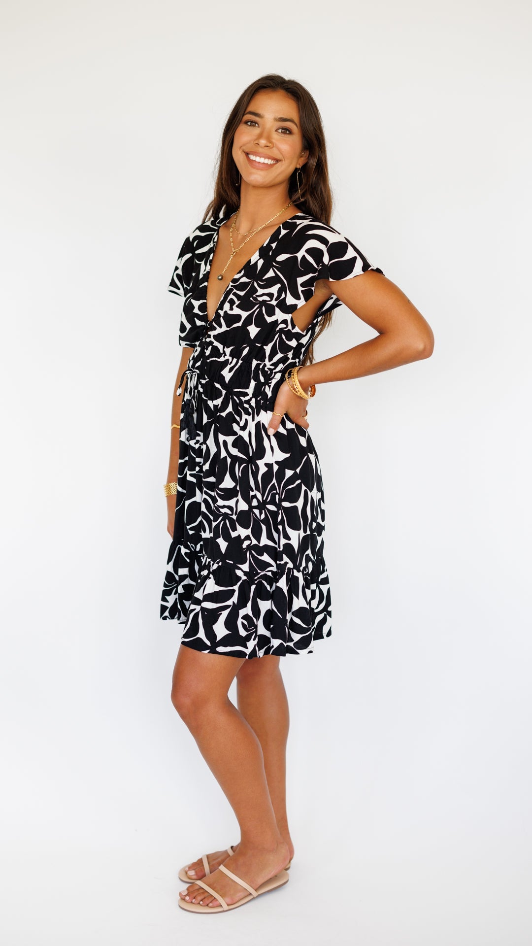Manoa Dress / Honolulu Black Khush Clothing