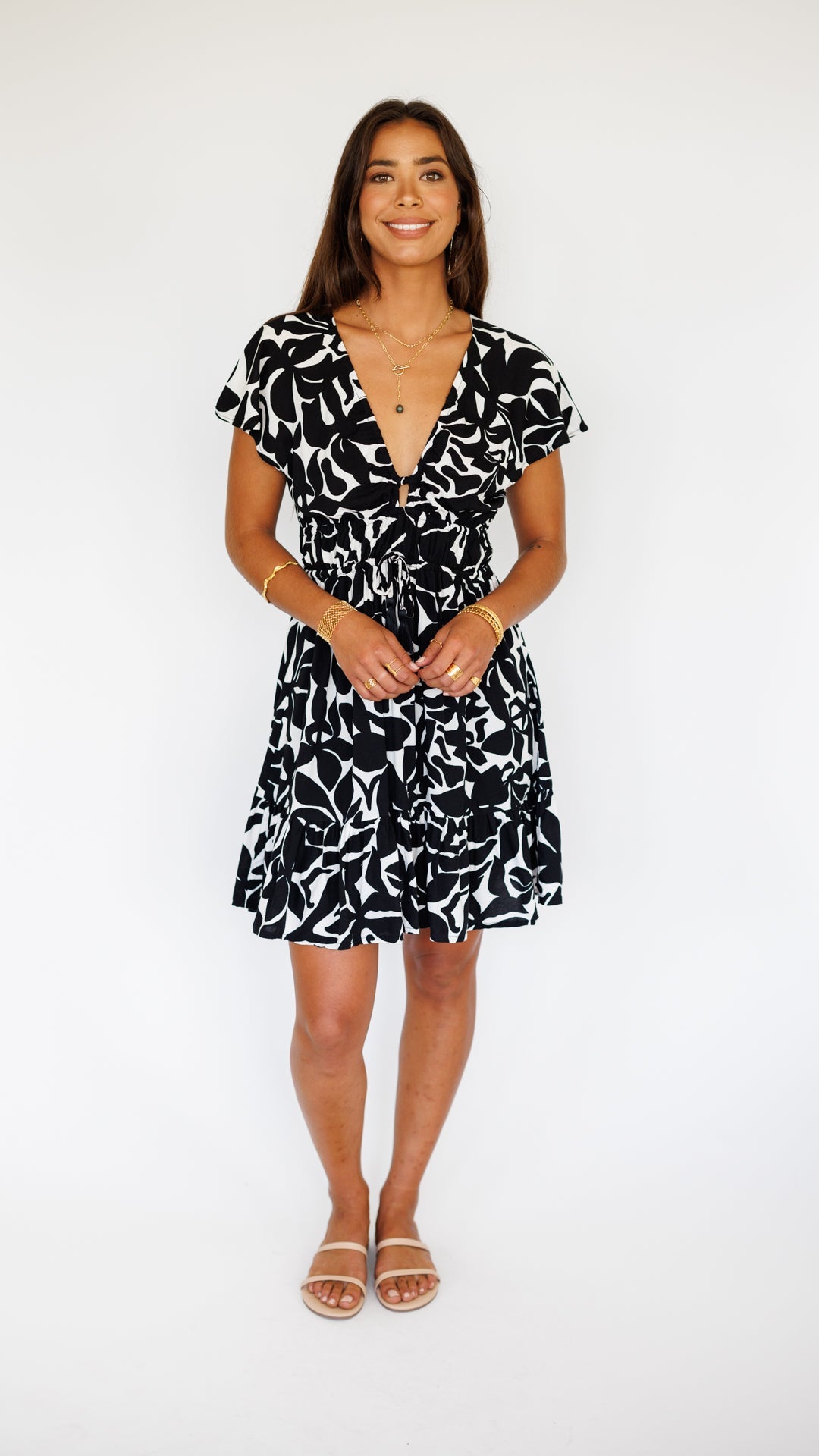 Manoa Dress / Honolulu Black Khush Clothing