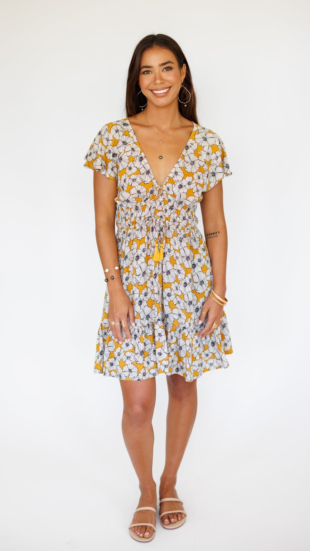 Manoa Dress / Poppy Sunset Khush Clothing