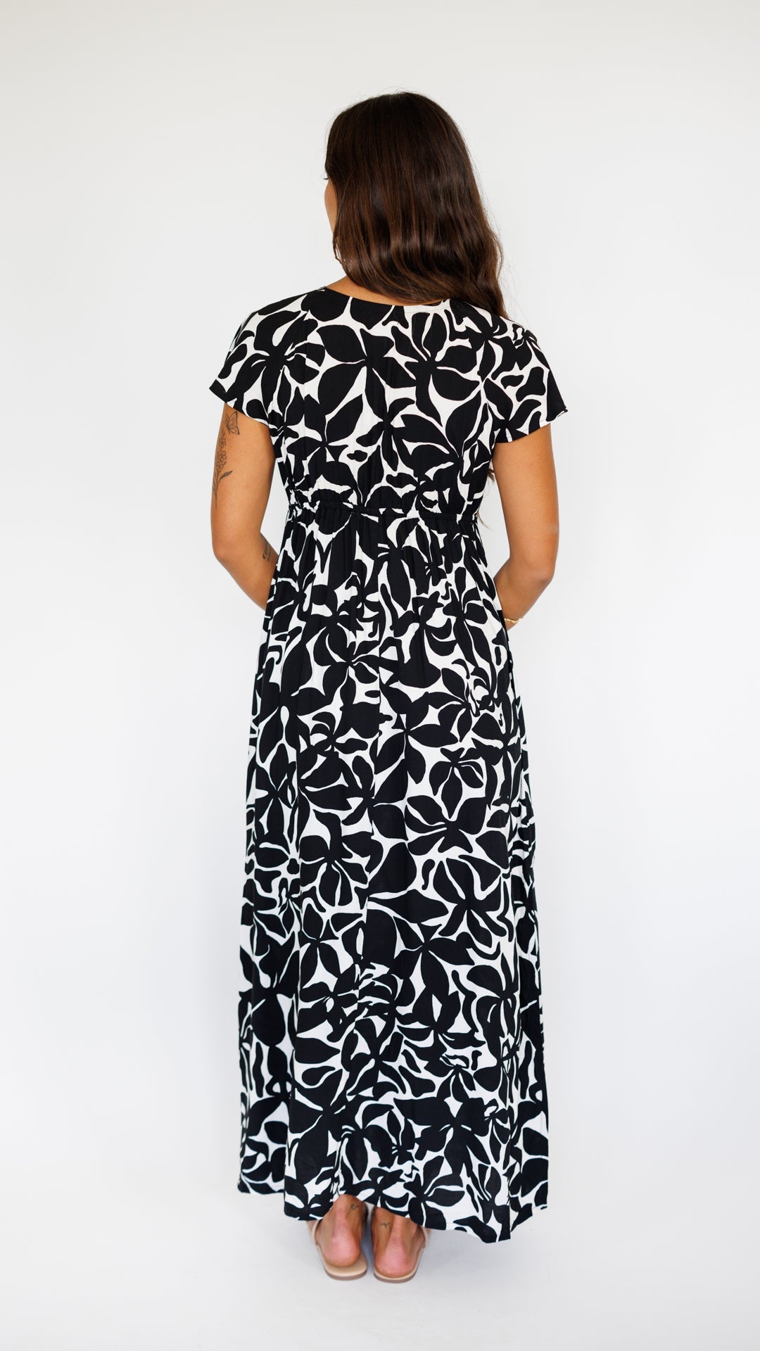 Leilani Dress / Honolulu Black Khush Clothing