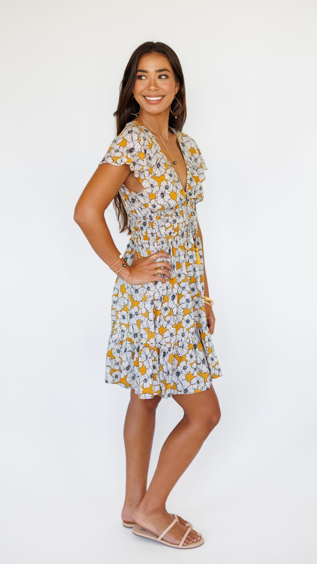 Manoa Dress / Poppy Sunset Khush Clothing