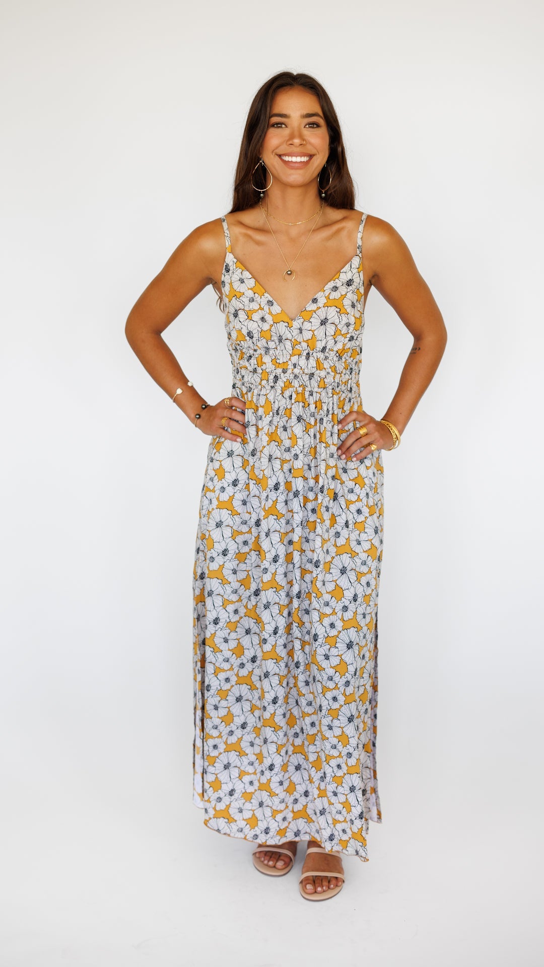 Manihi Dress / Poppy Sunset Khush Clothing