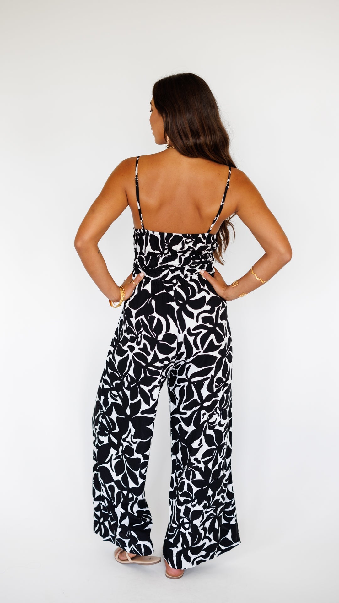 Opal Jumpsuit Honolulu Black Khush Clothing