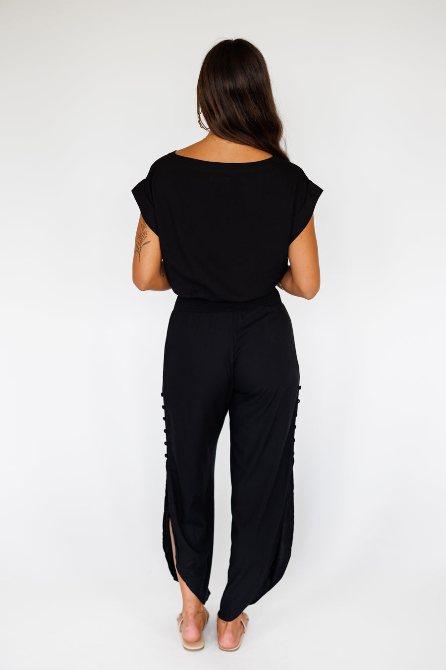 Mareva Top / Solid Black Khush Clothing