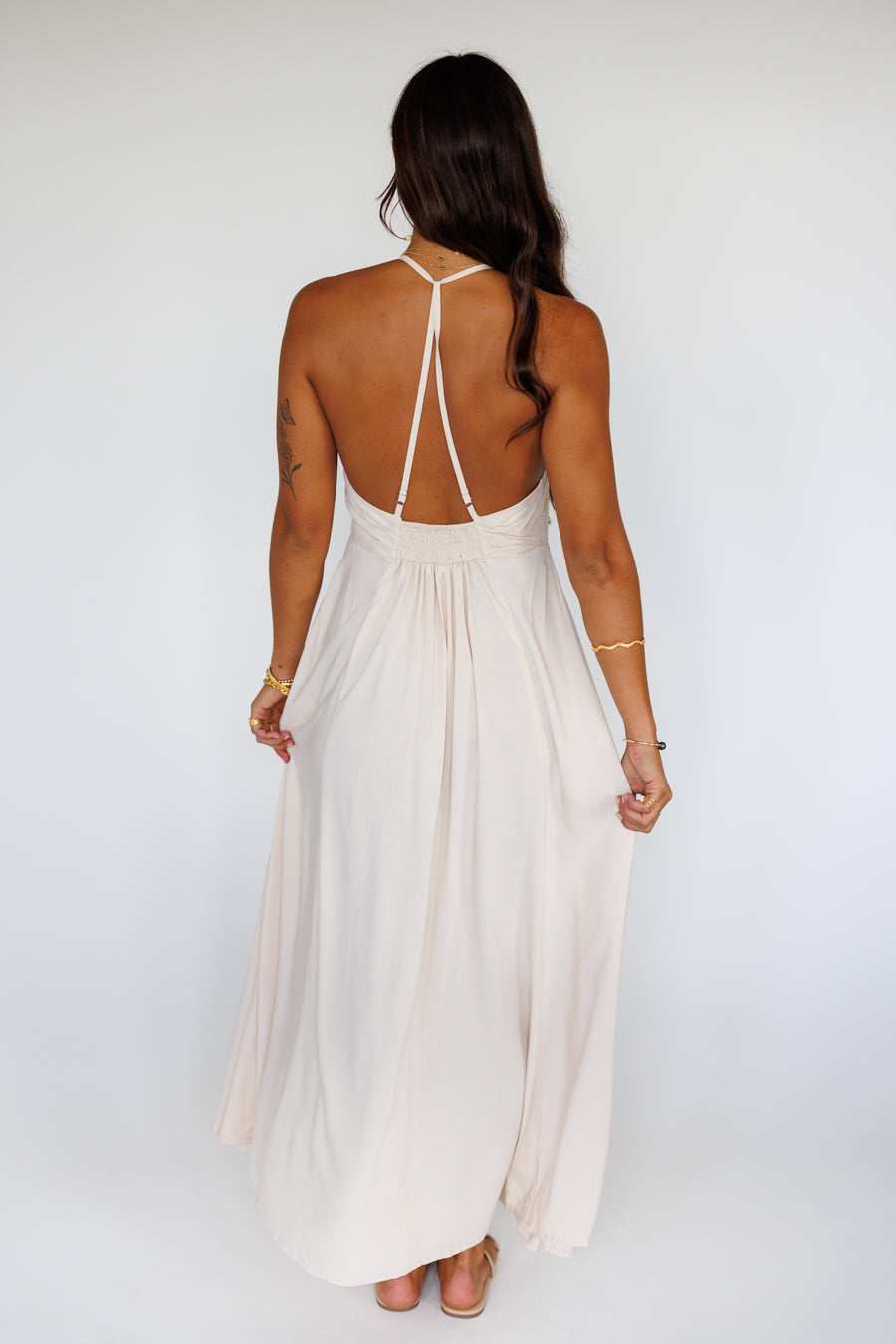 Larch Dress / Creamy Khush Clothing