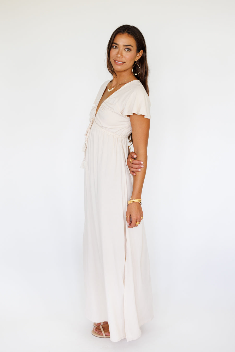 Leilani Dress / Creamy Khush Clothing