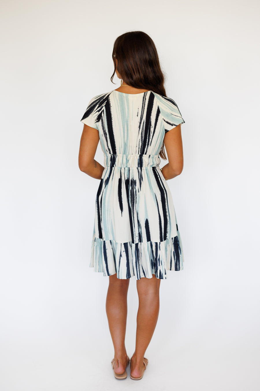 Manoa Dress / Swell Blue Khush Clothing