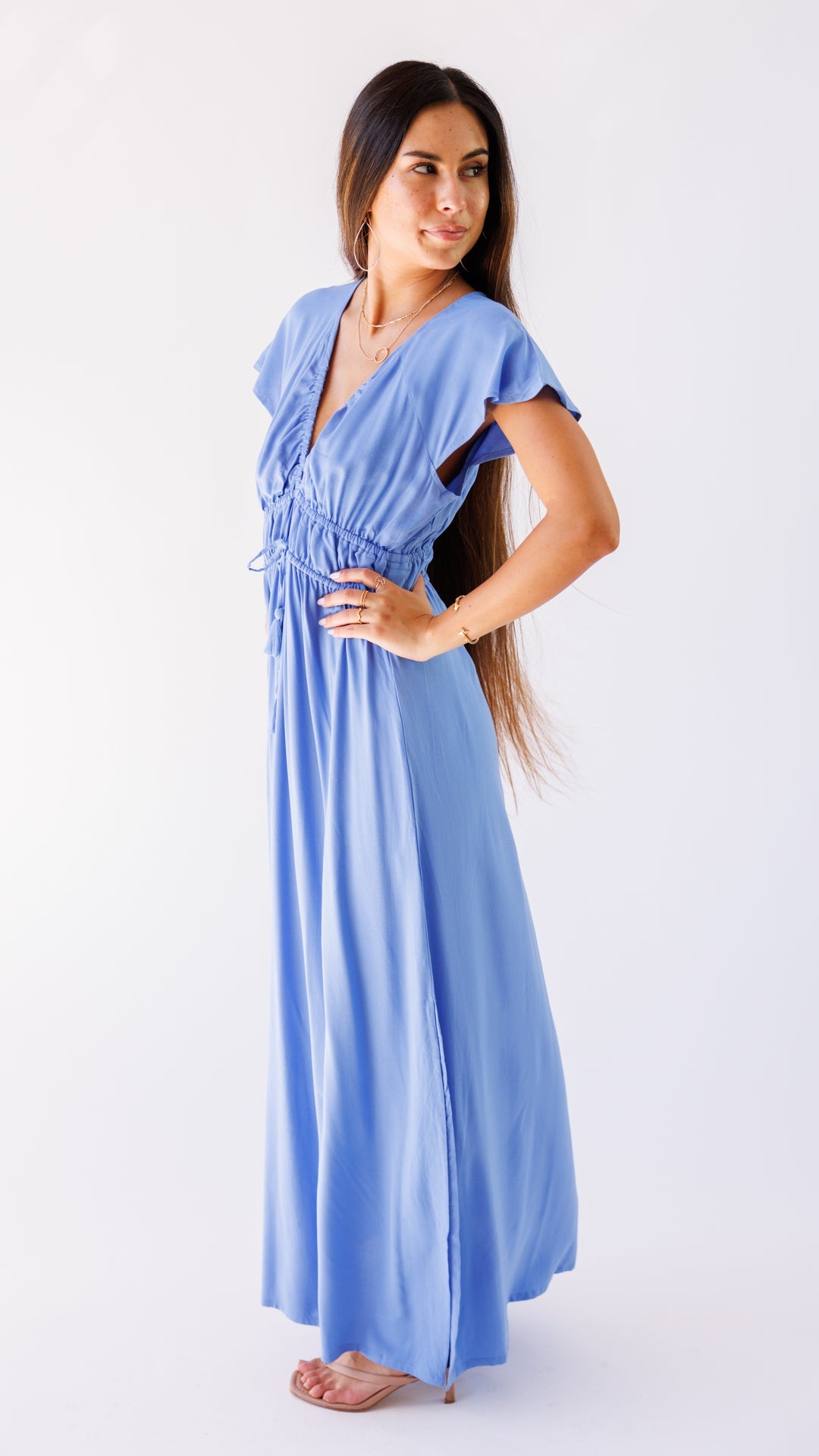 Davanti Dress / Purple Blu Khush Clothing