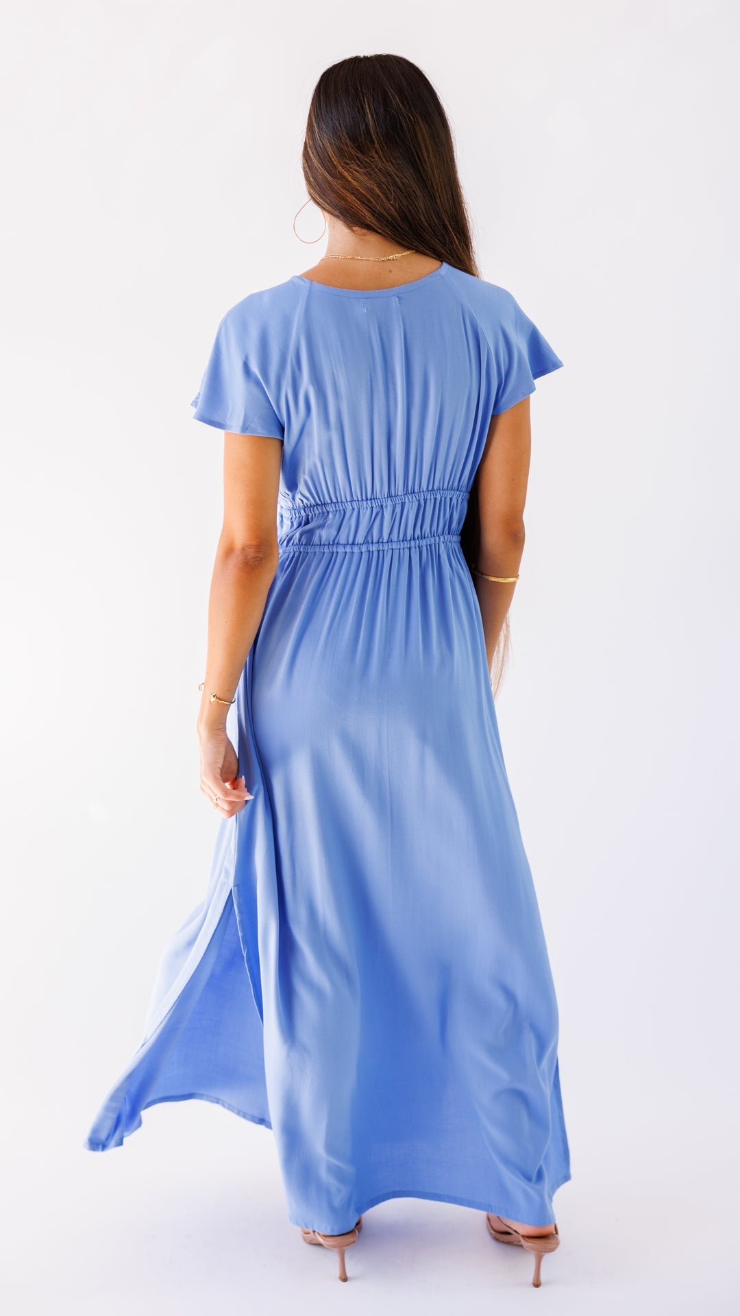 Davanti Dress / Purple Blu Khush Clothing