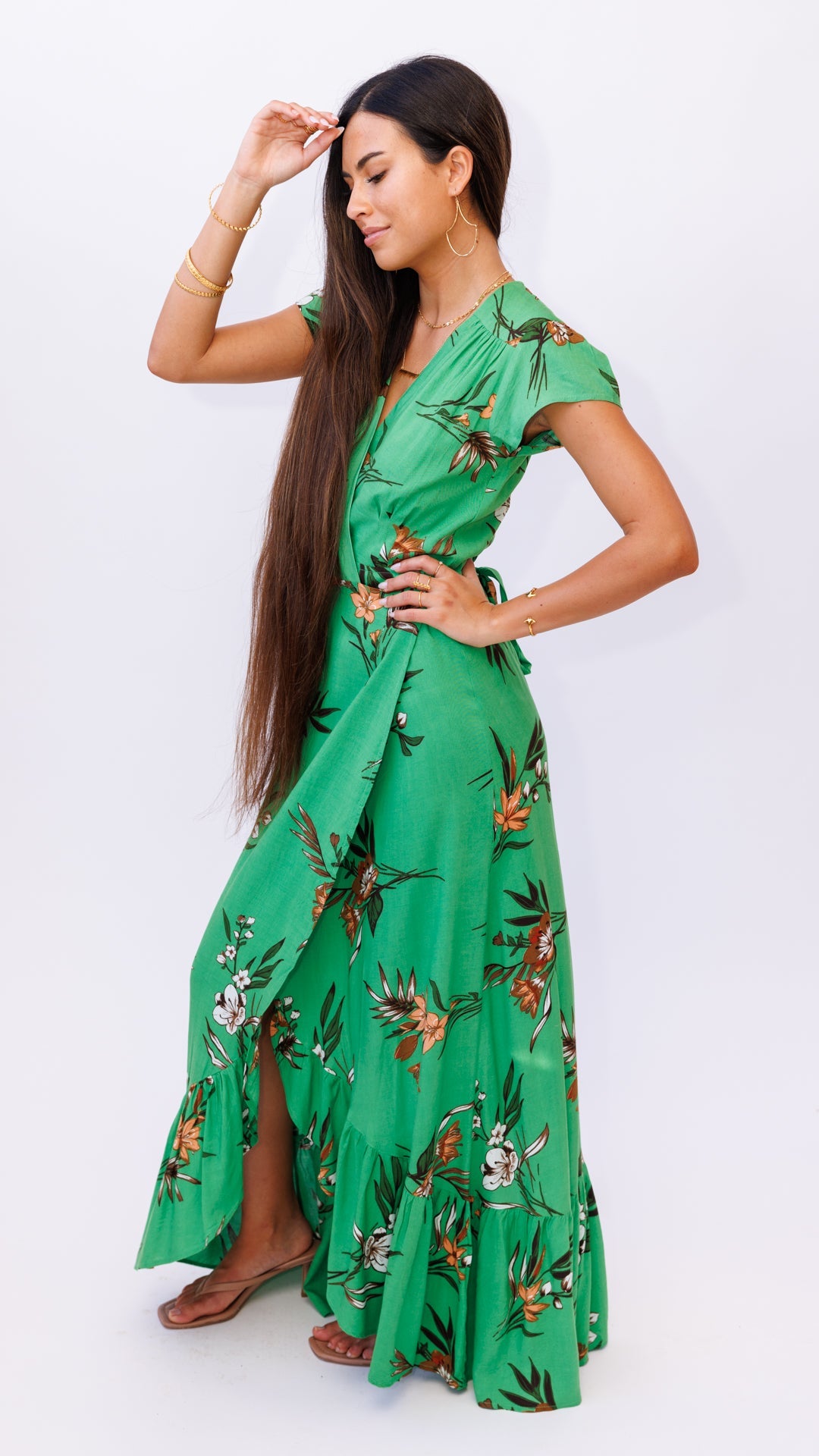 Hana Wrap Dress XIX PALMS