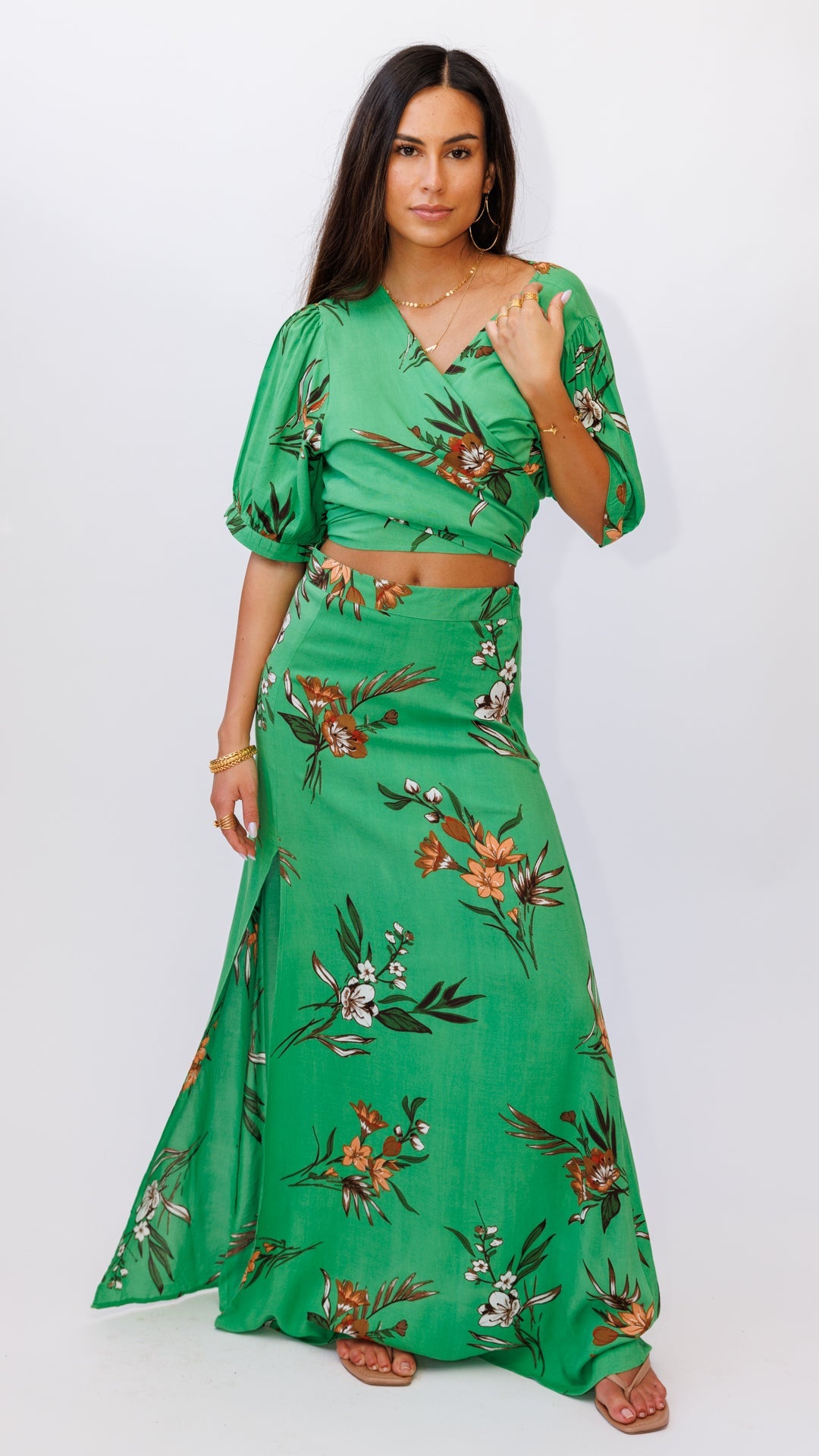 Hana Wrap Top XIX PALMS