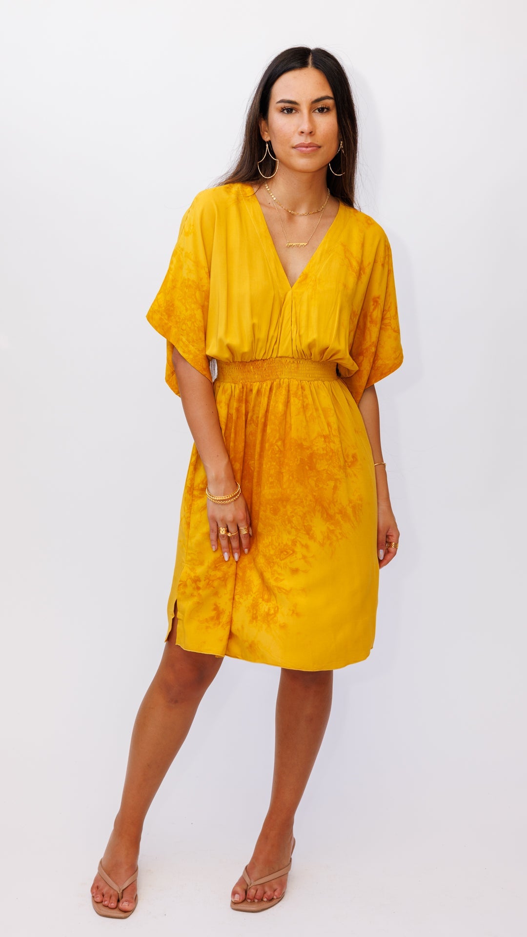 Flynn Dress / Sunset Khush Clothing