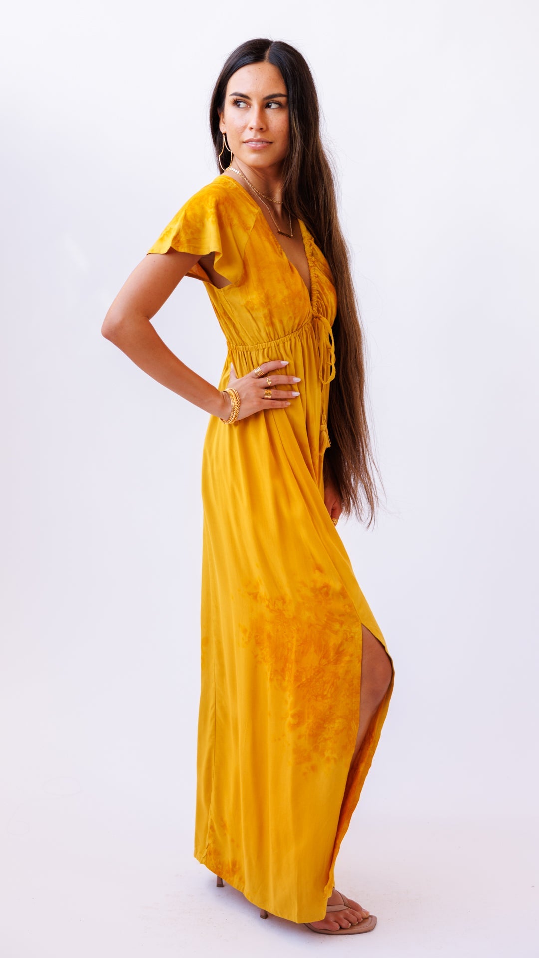 Leilani Dress / Sunset Khush Clothing