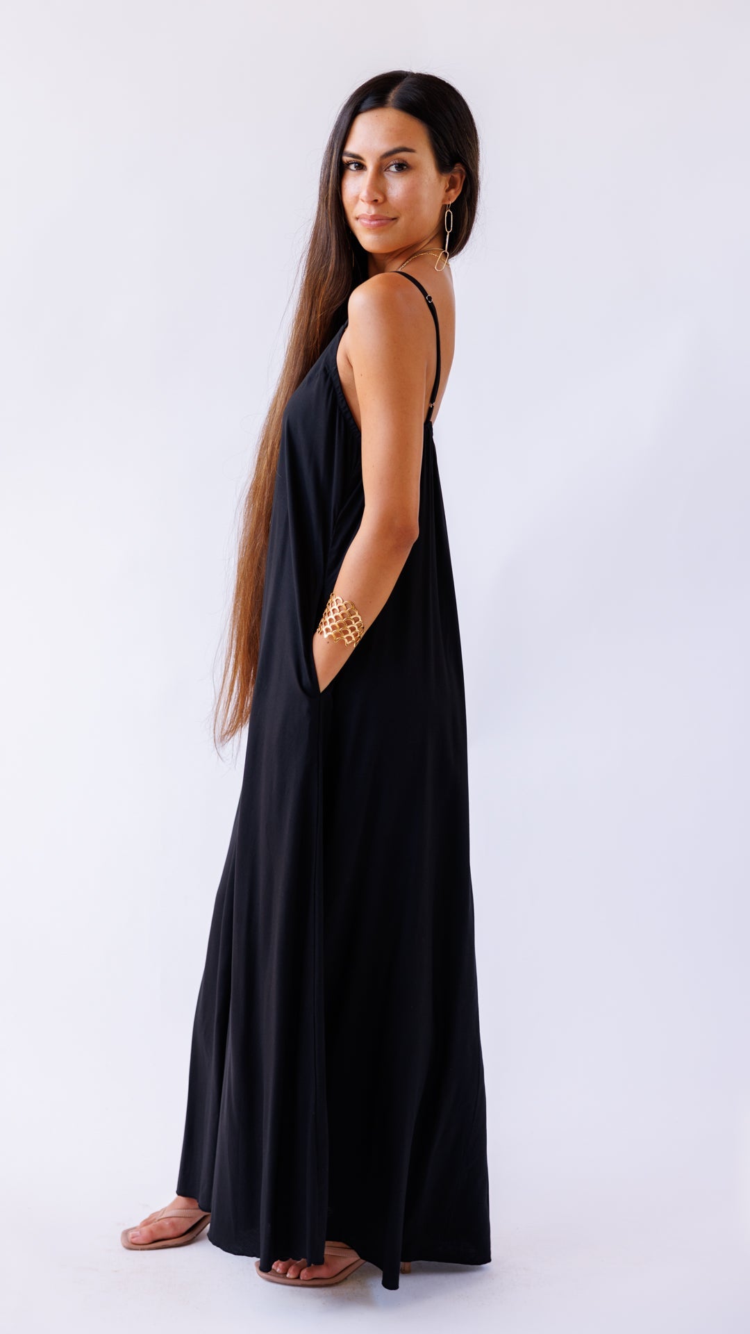 Tahiti Dress / Black Khush Clothing